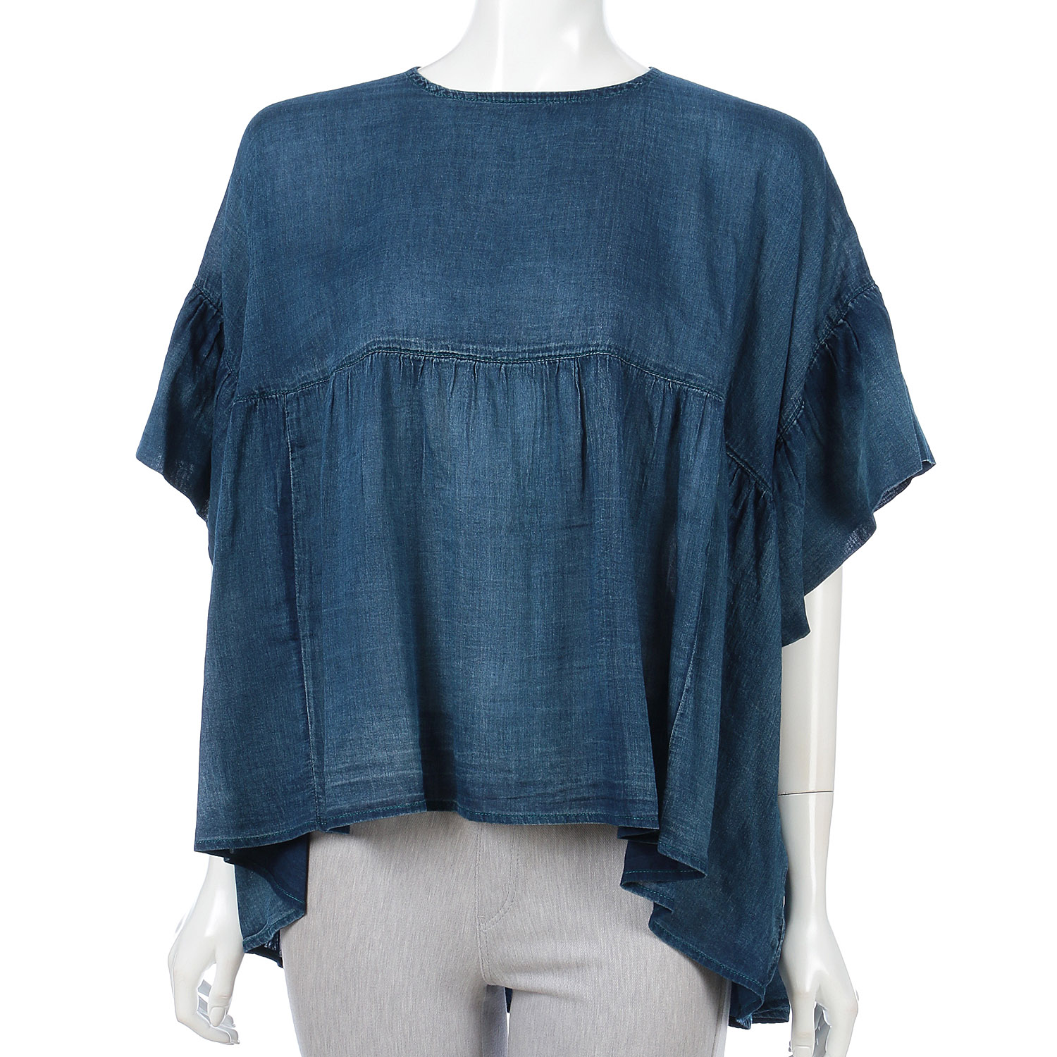 エアーデニムチュニック - 画像5