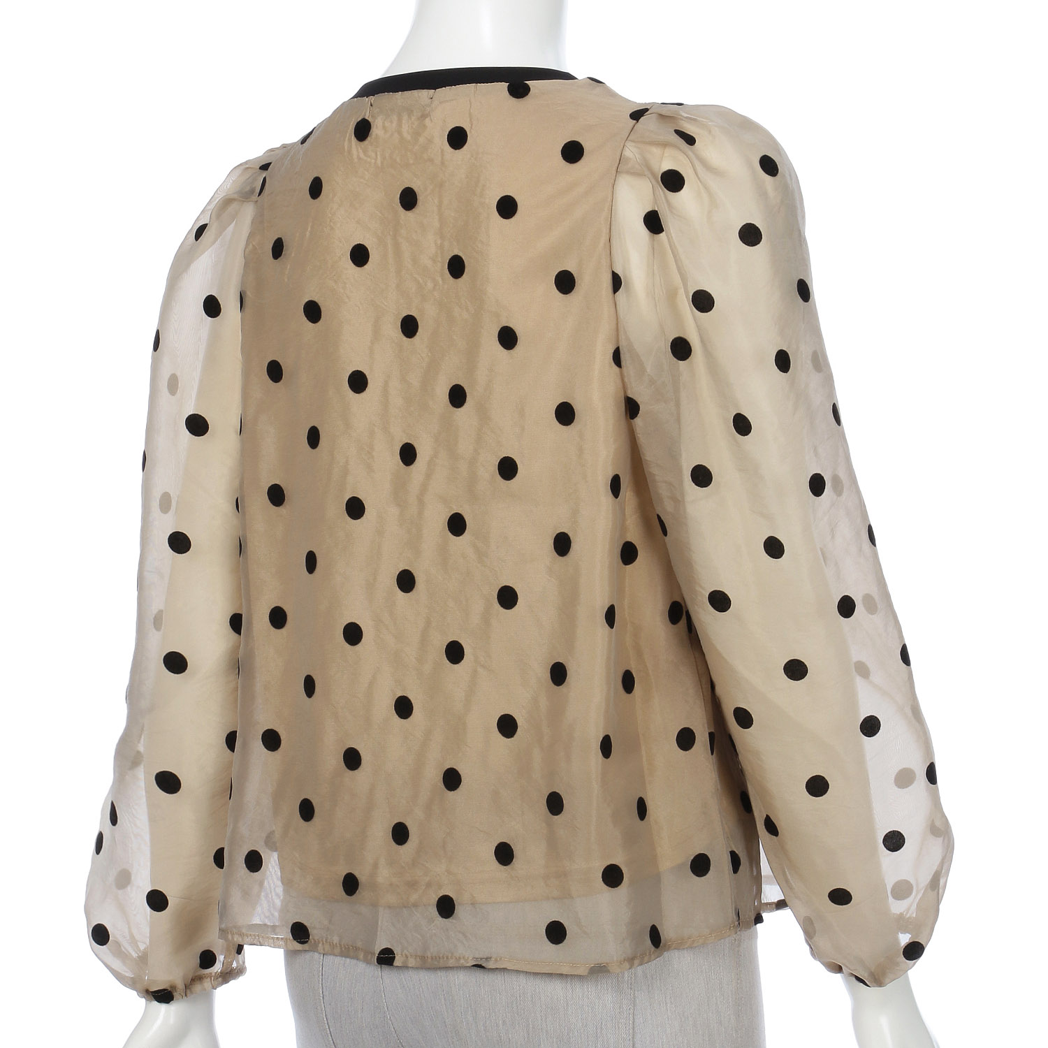 フロッキードットプルオーバー - 画像9