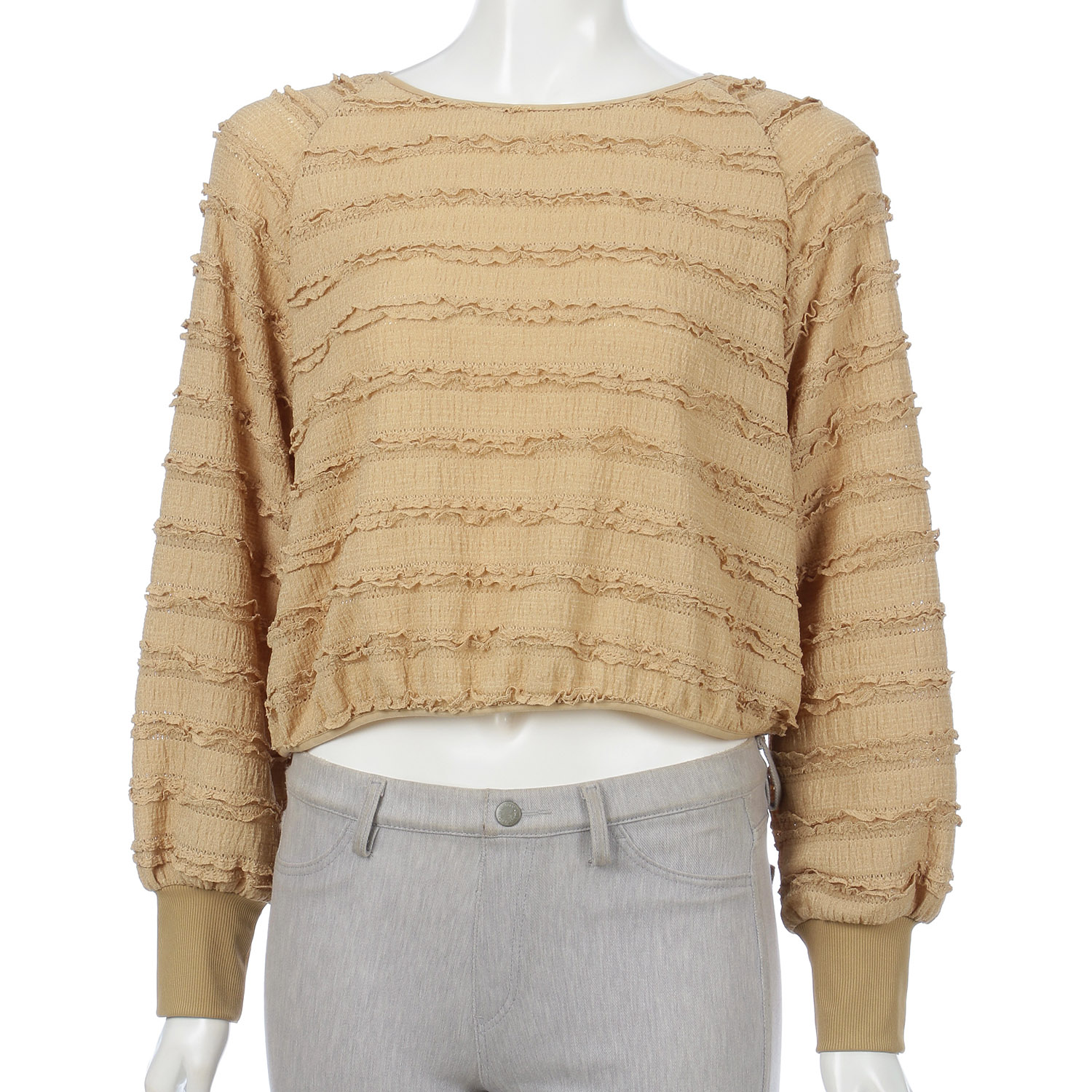 シャーリングフリルプルオーバー - 画像7