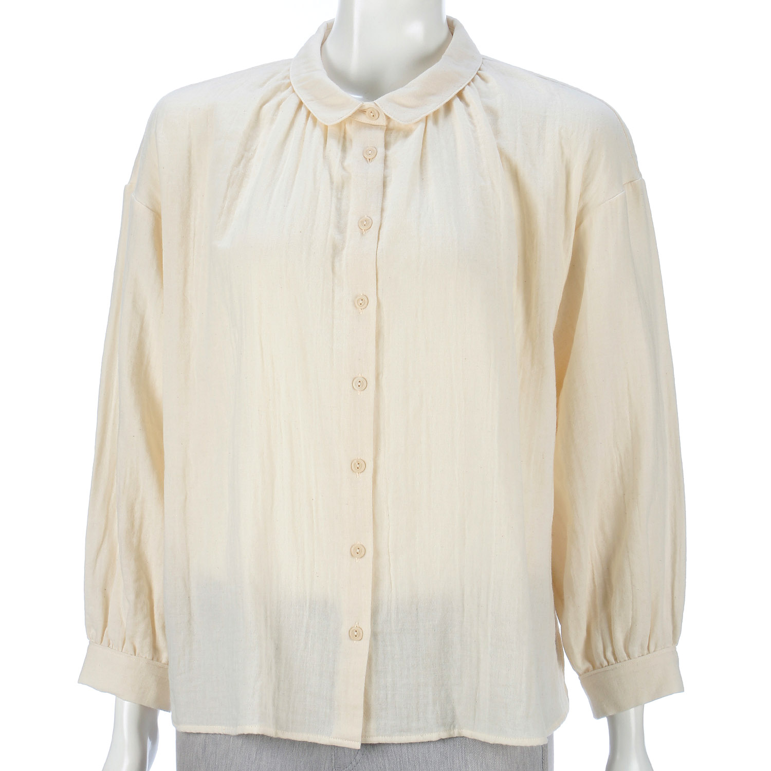 ダブルガーゼブラウス - 画像2