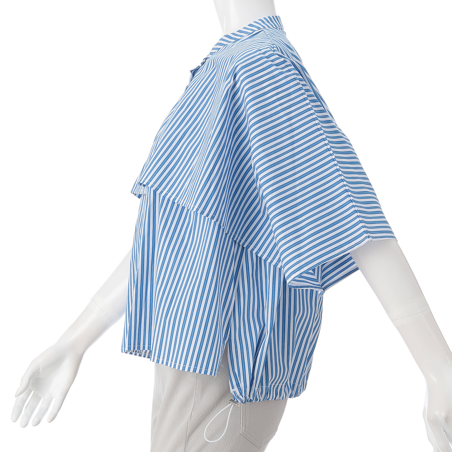 ケープ風デザインブラウス - 画像4