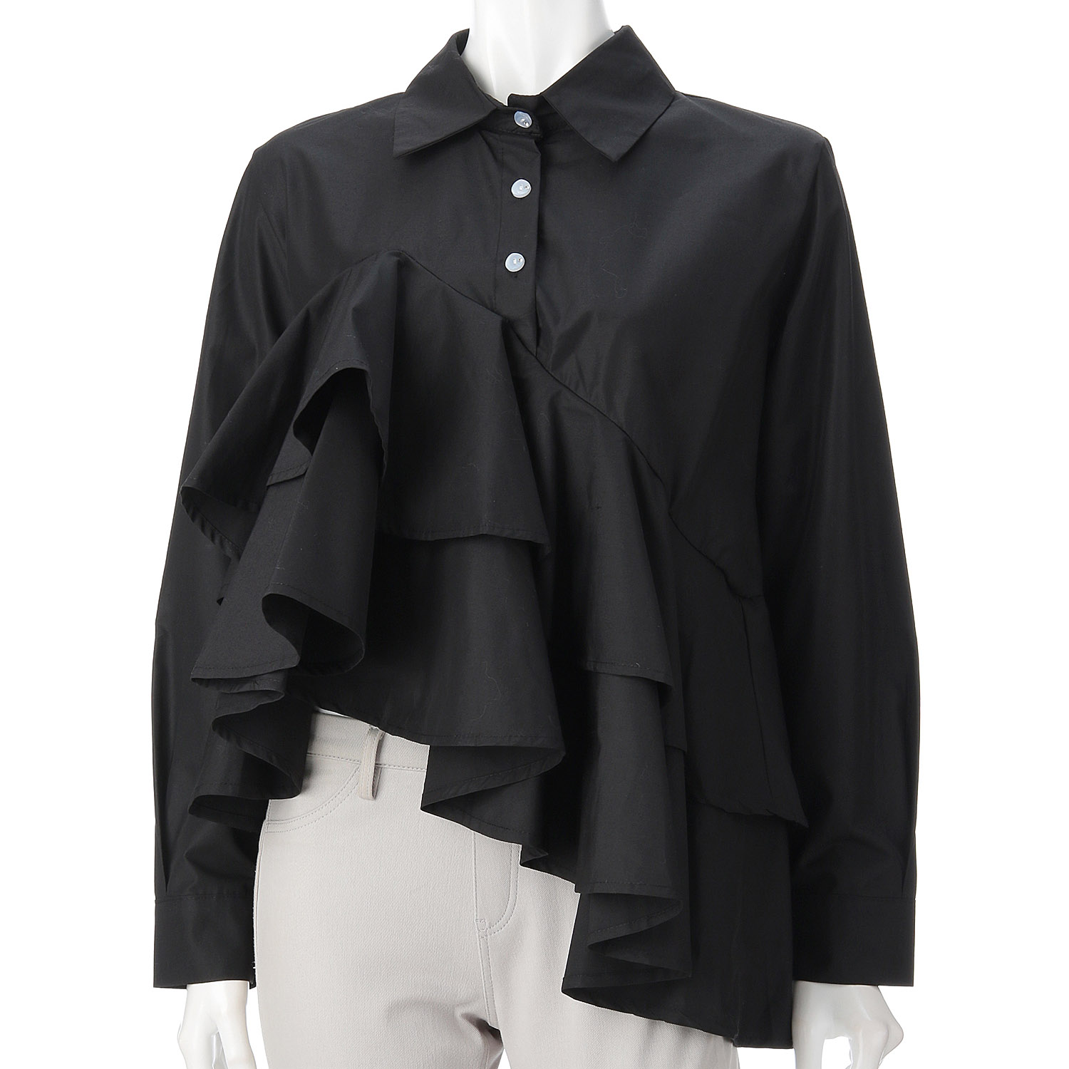 アシンメトリーデザインプルオーバー - 画像5