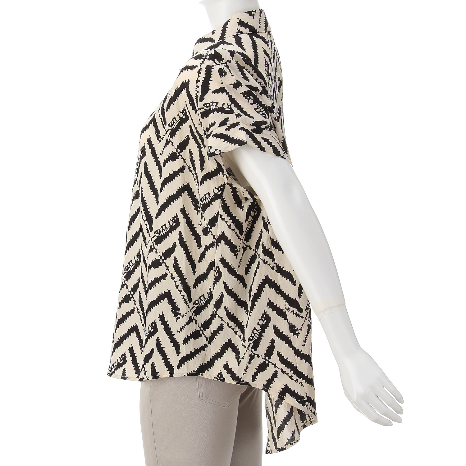 プリントブラウス - 画像4