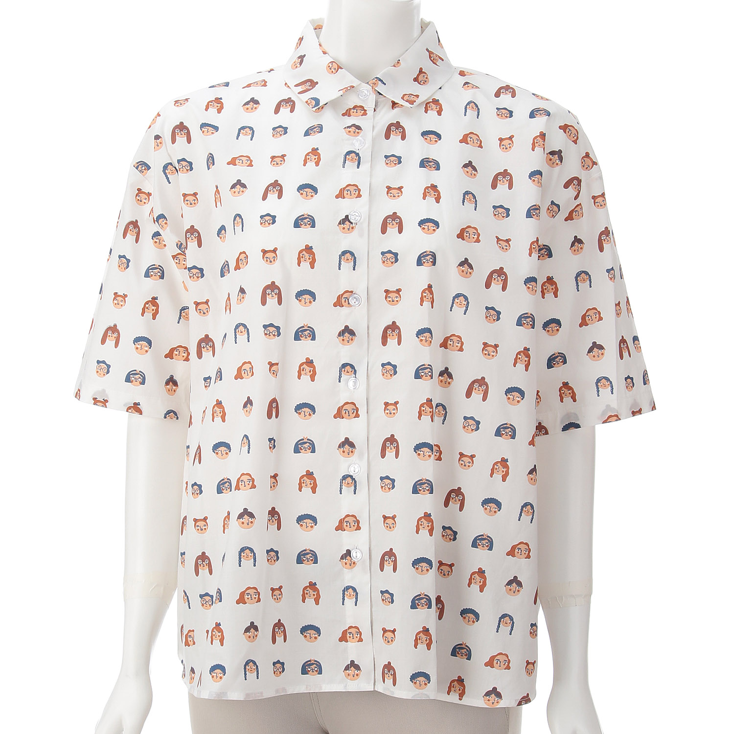 プリントブラウス - 画像2