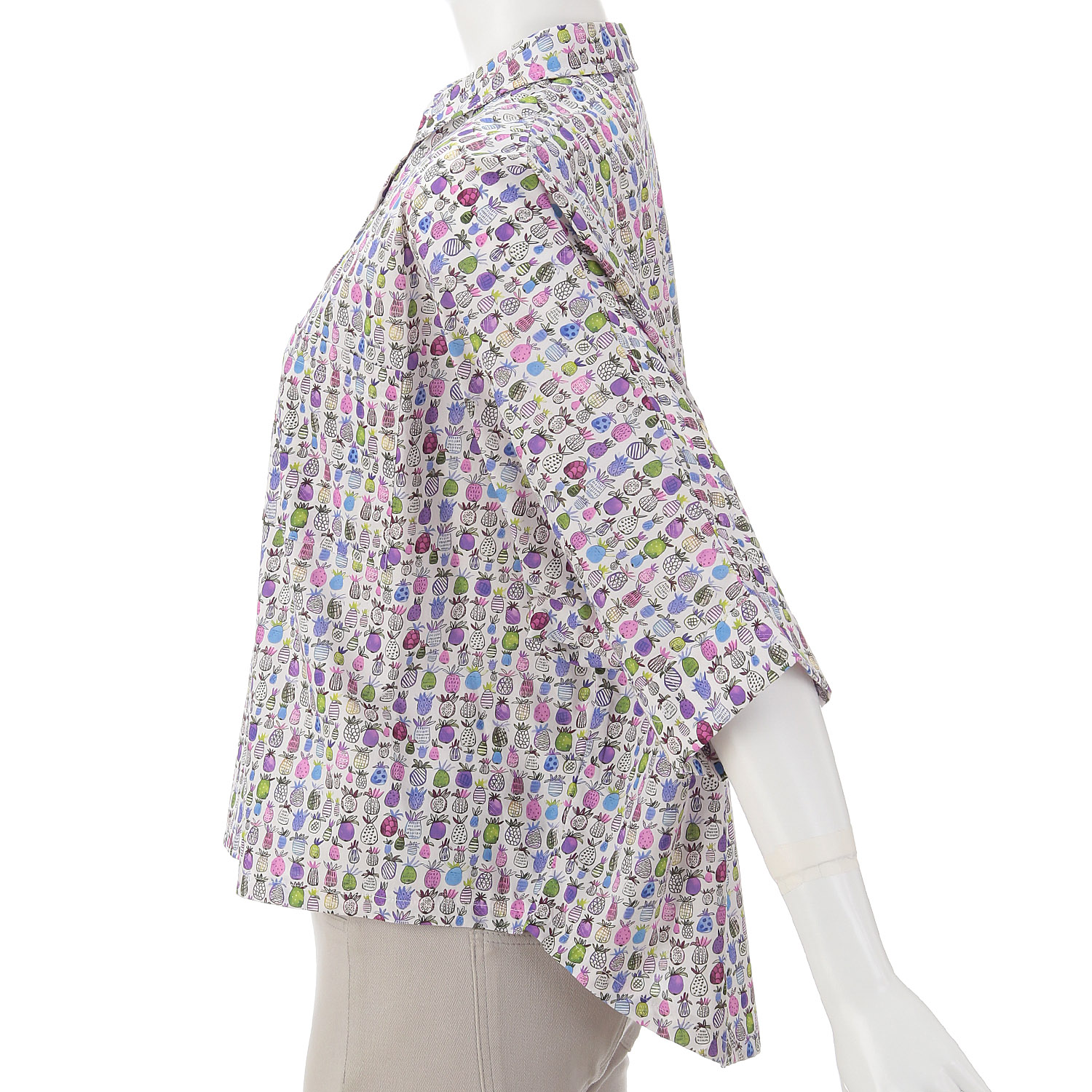 プリントブラウス - 画像3