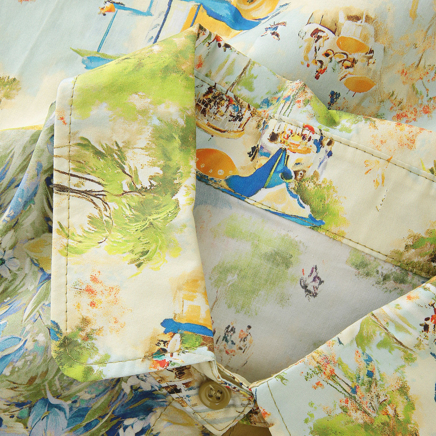 プリント切替ブラウス - 画像6