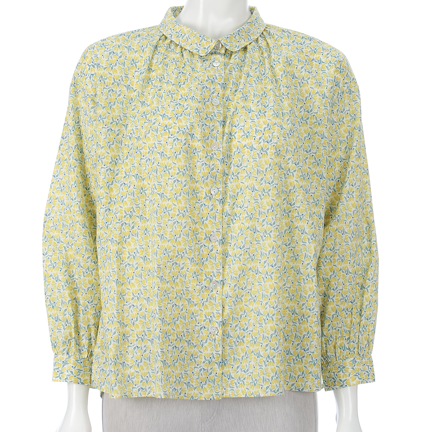 パターンチューリップ柄ブラウス - 画像4