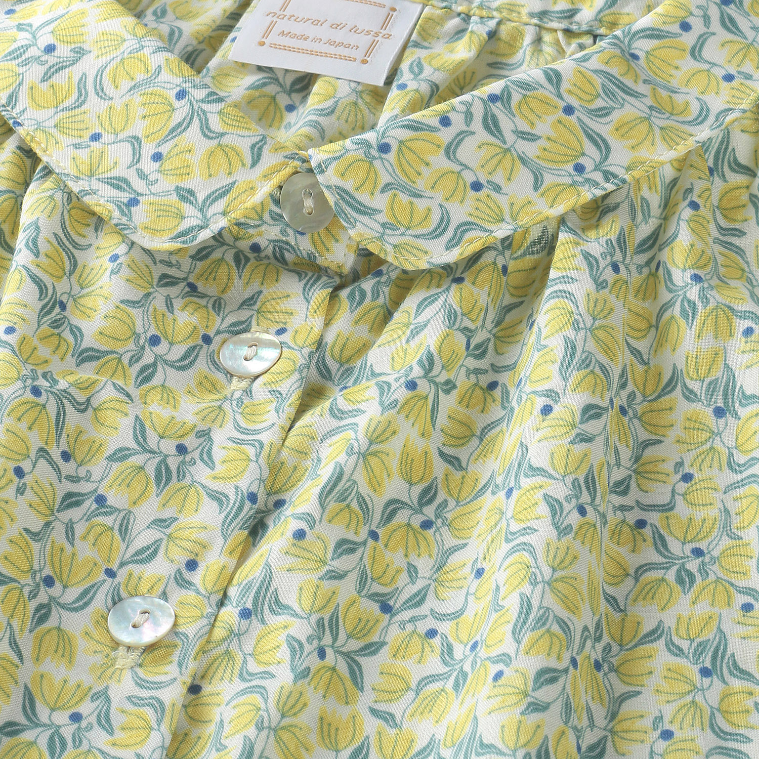 パターンチューリップ柄ブラウス - 画像6