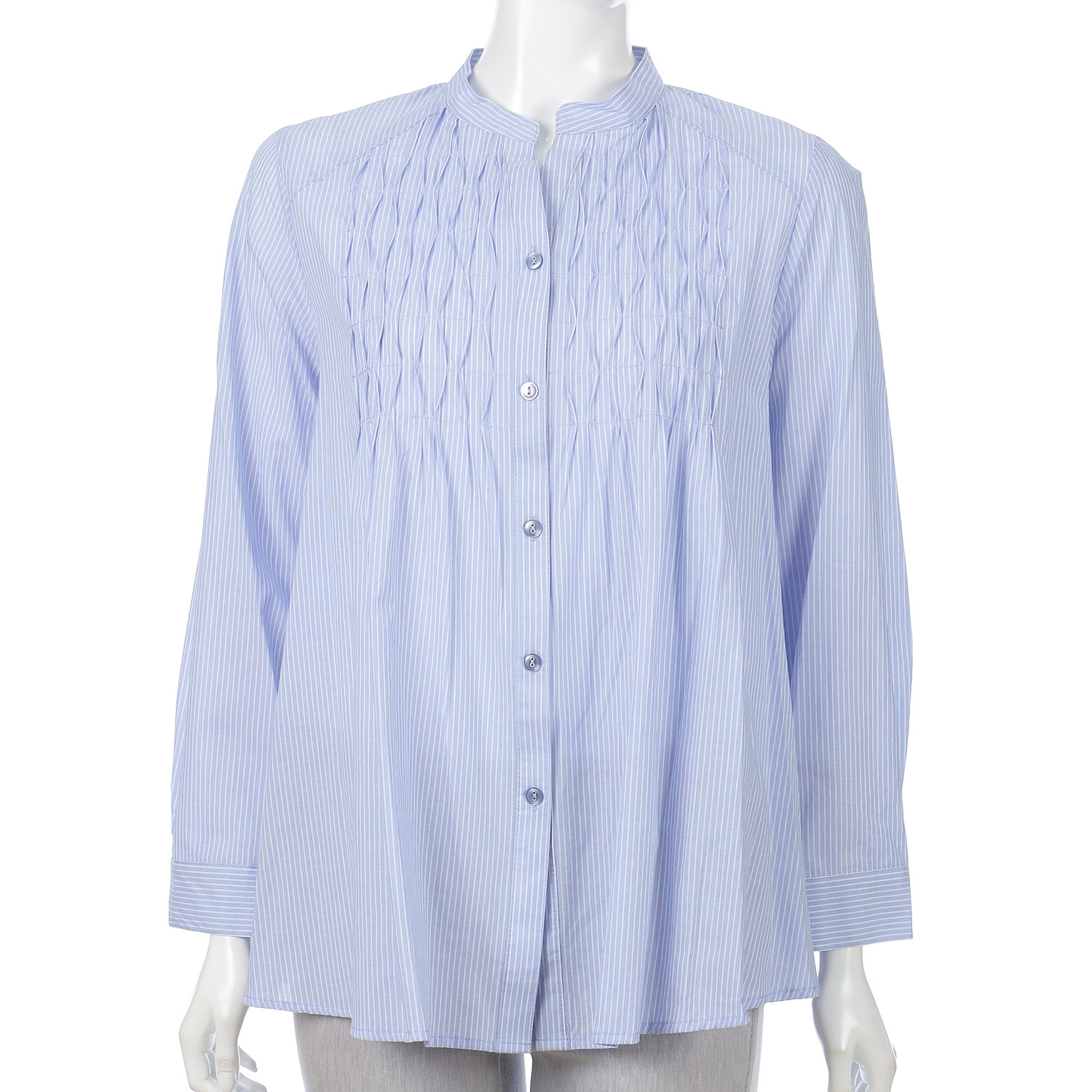 ストライプブラウス - 画像1