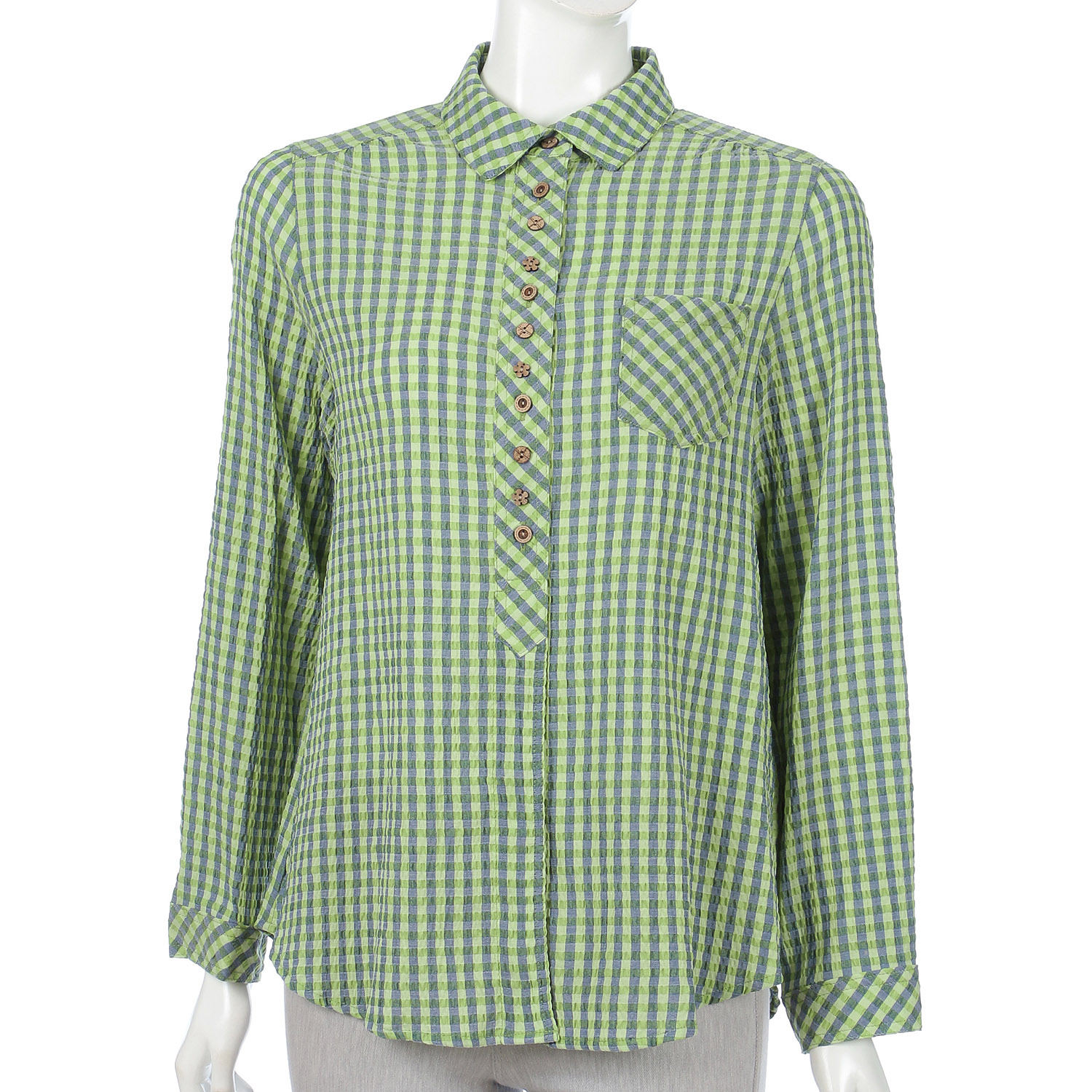 ギンガムブラウス - 画像5