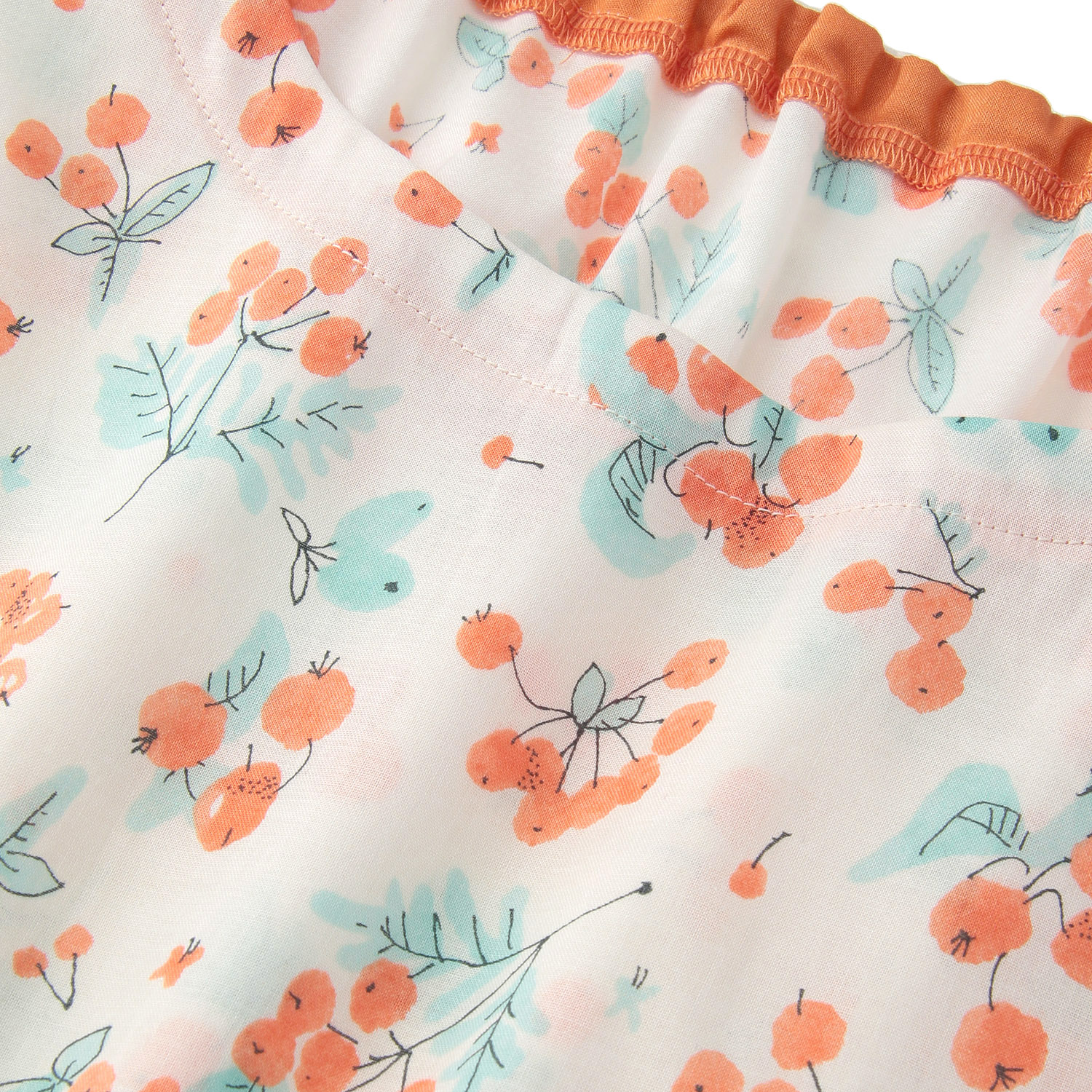 木の実柄ブラウス - 画像5