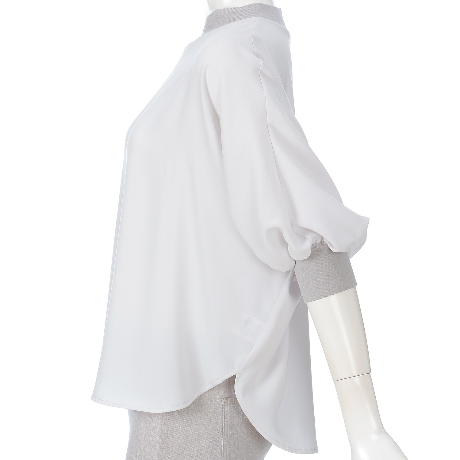 ジョーゼットリブプルオーバー - 画像2