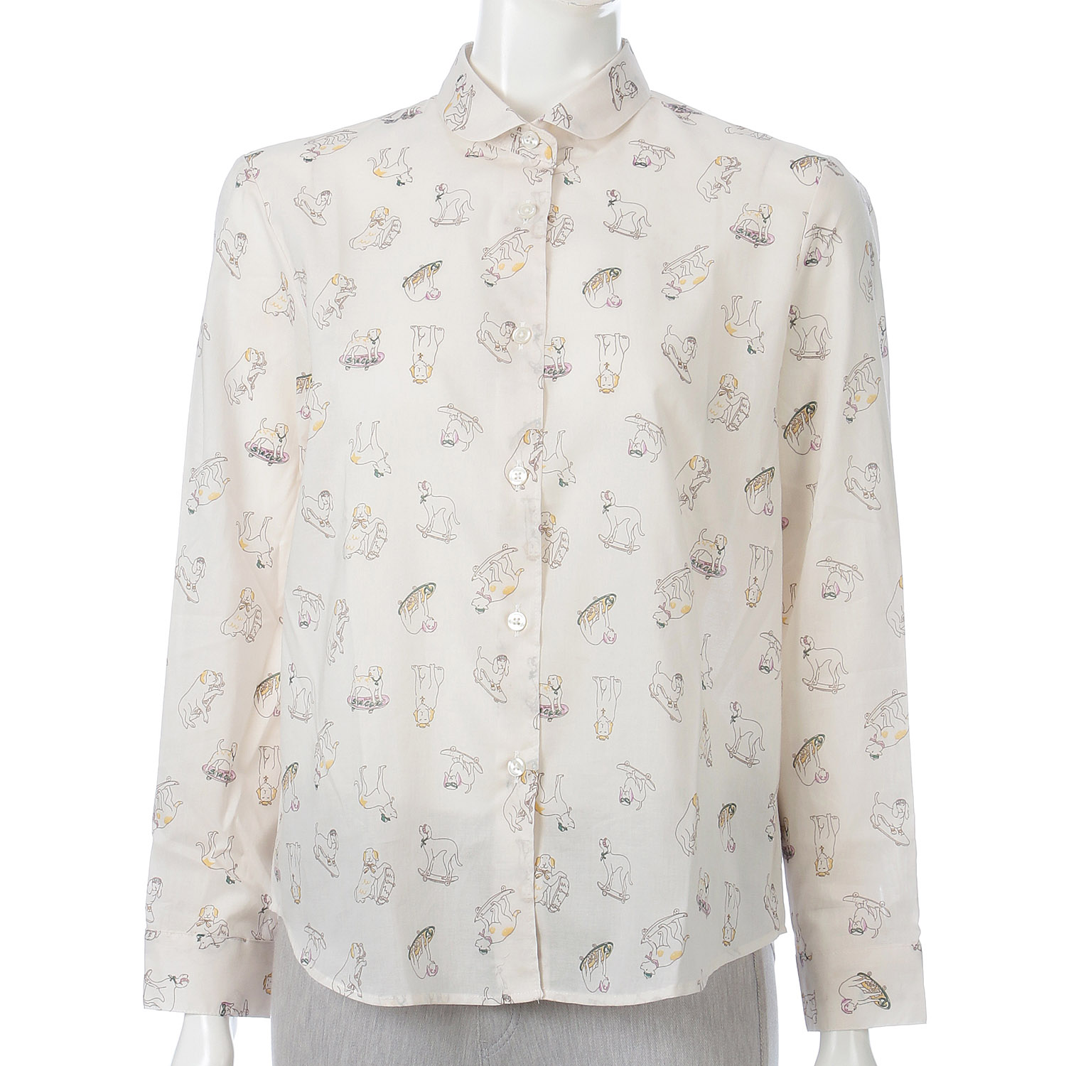 綿ローンシャツ - 画像2