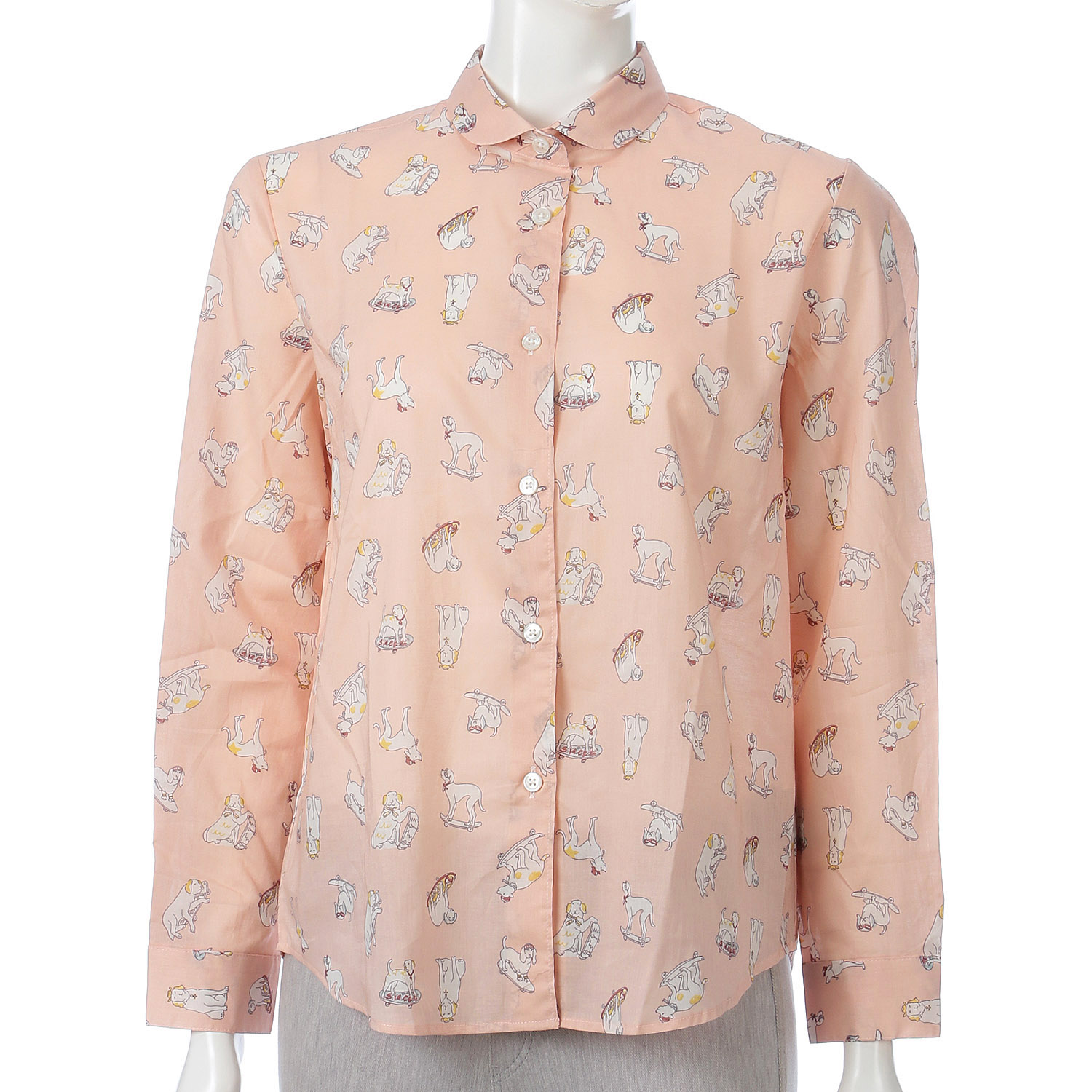 綿ローンシャツ - 画像3