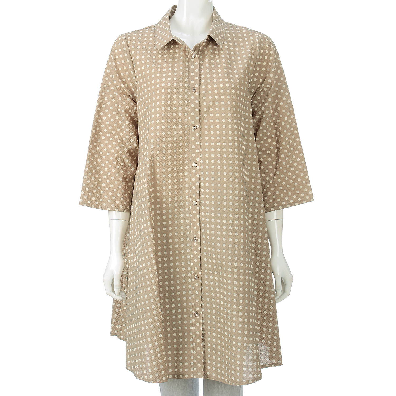 塩縮水玉ブラウス - 画像6