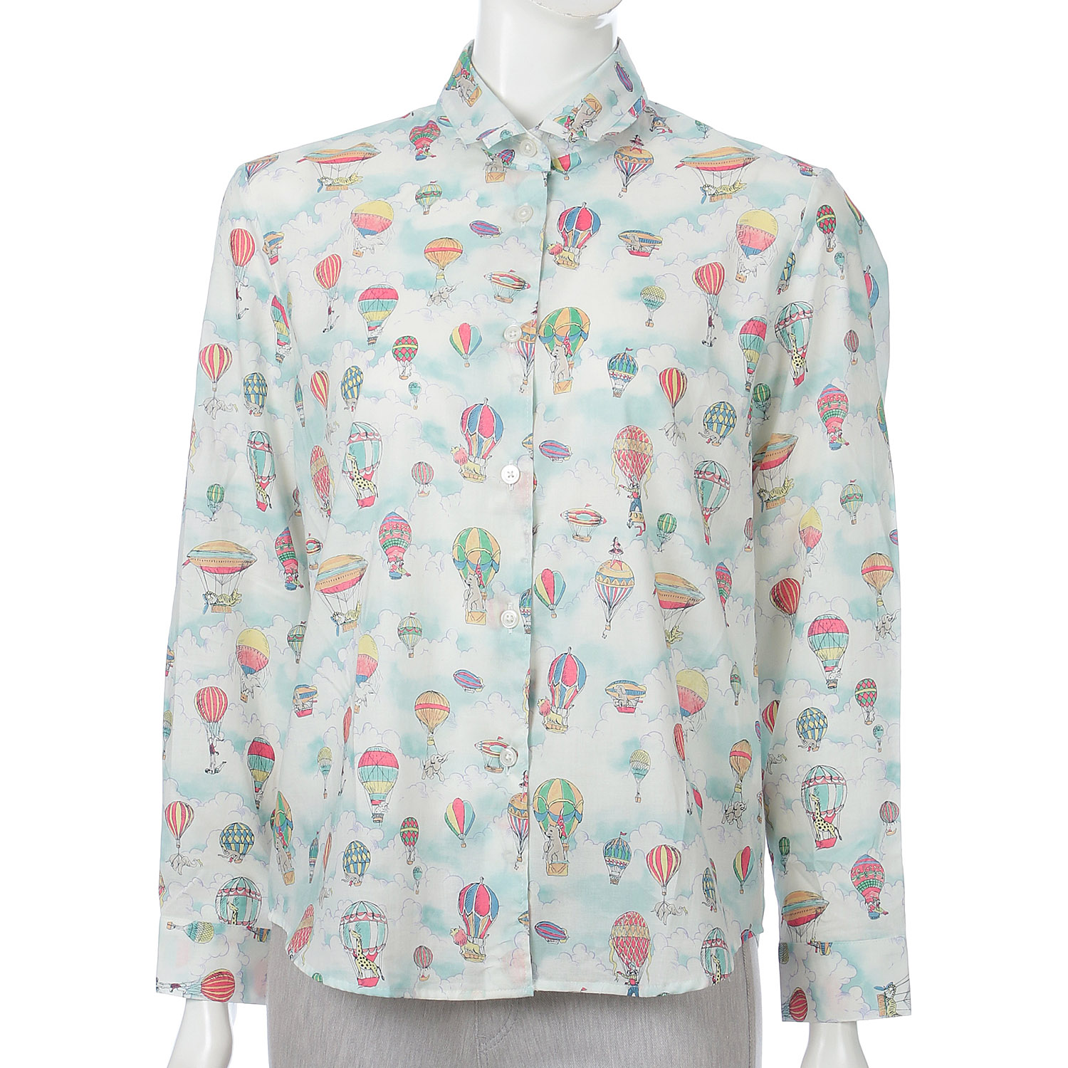 綿ローンシャツ - 画像2