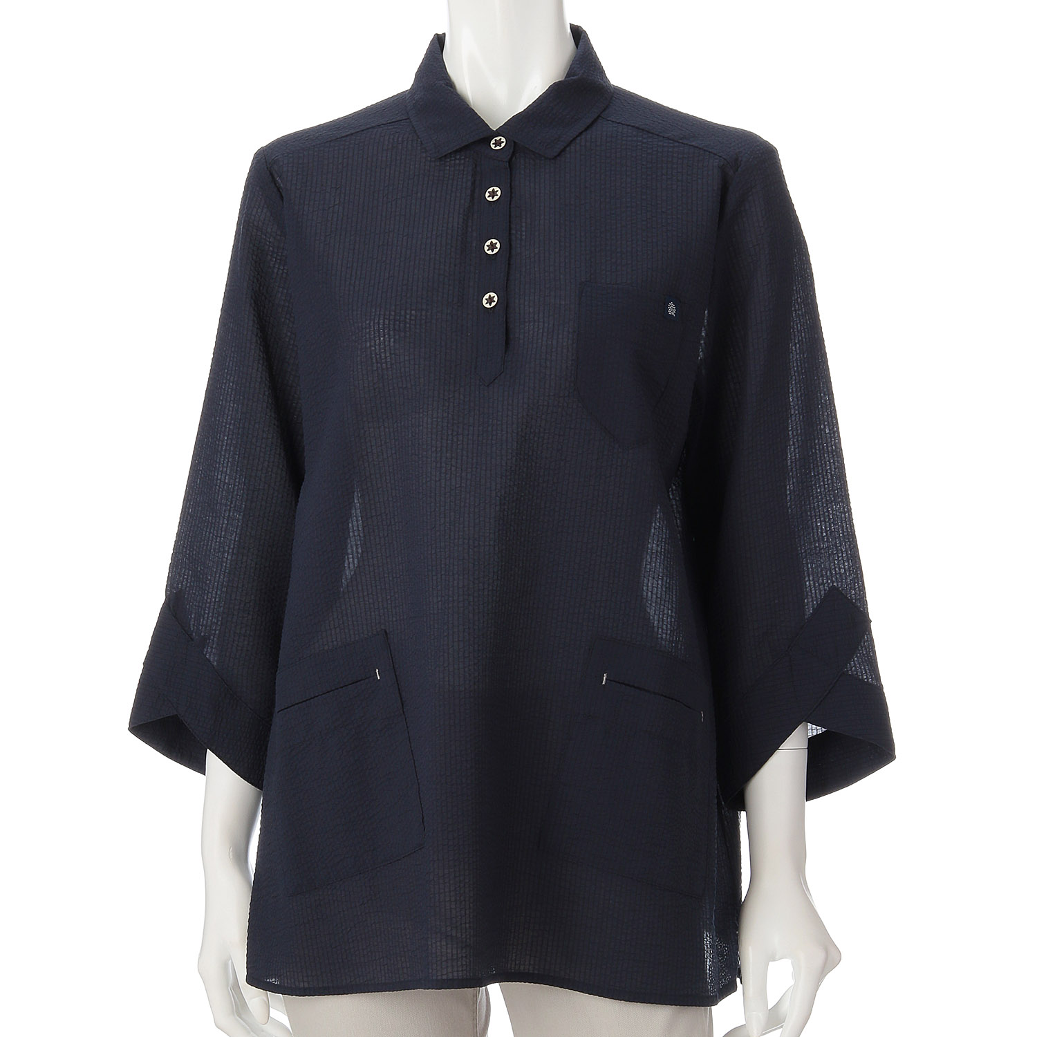 綿リップルチュニック - 画像9