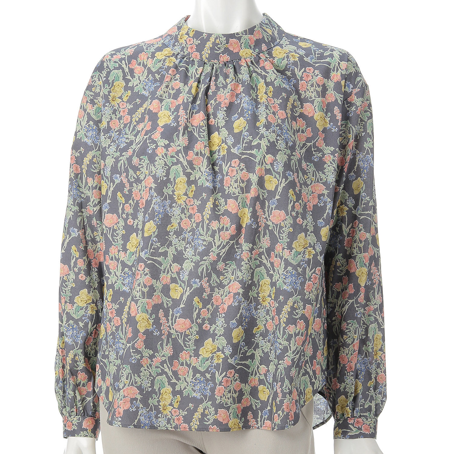 花柄プリントかぶり - 画像2