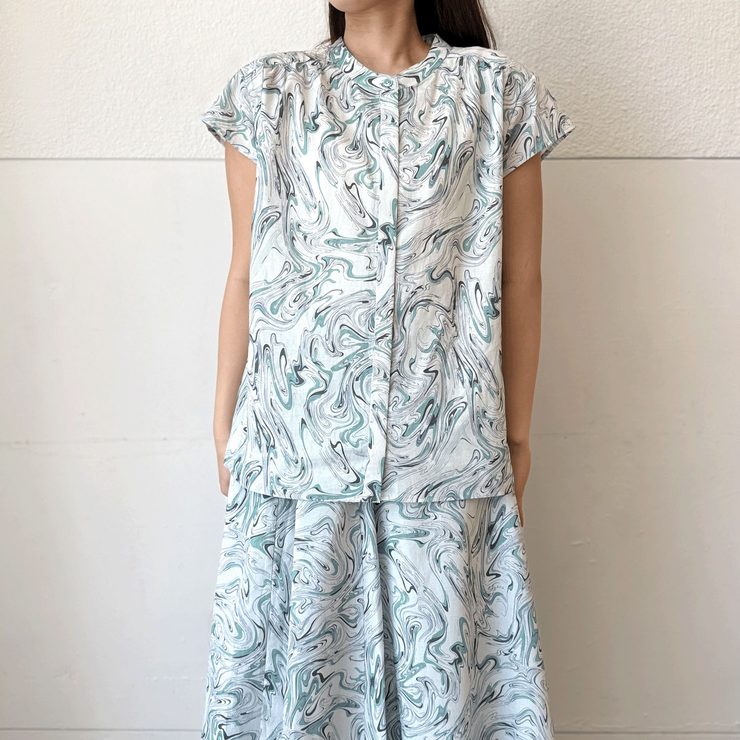 【Insta Live】マーブル柄プルオーバー - 画像7