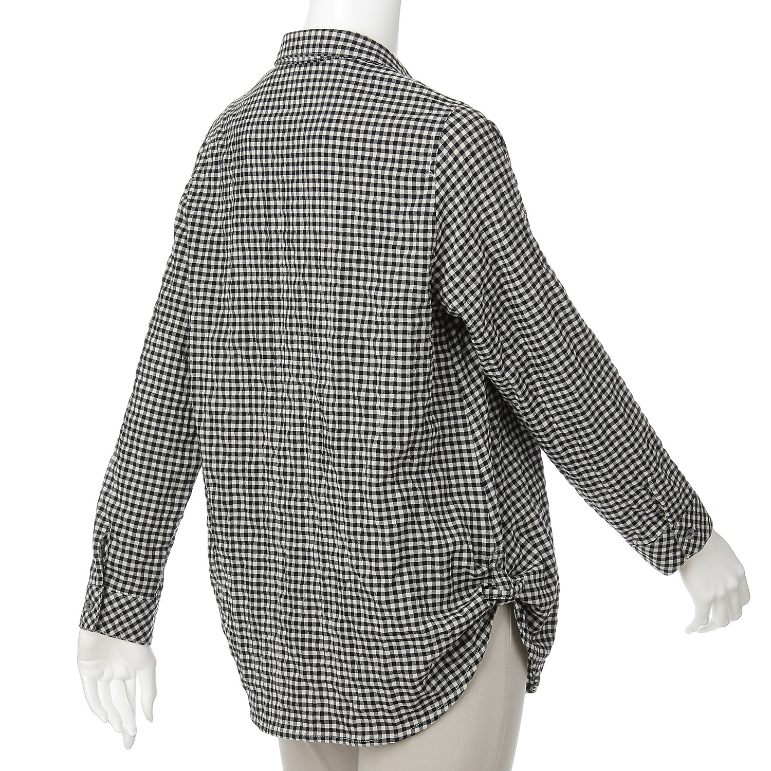 ギンガムチェックブラウス - 画像3