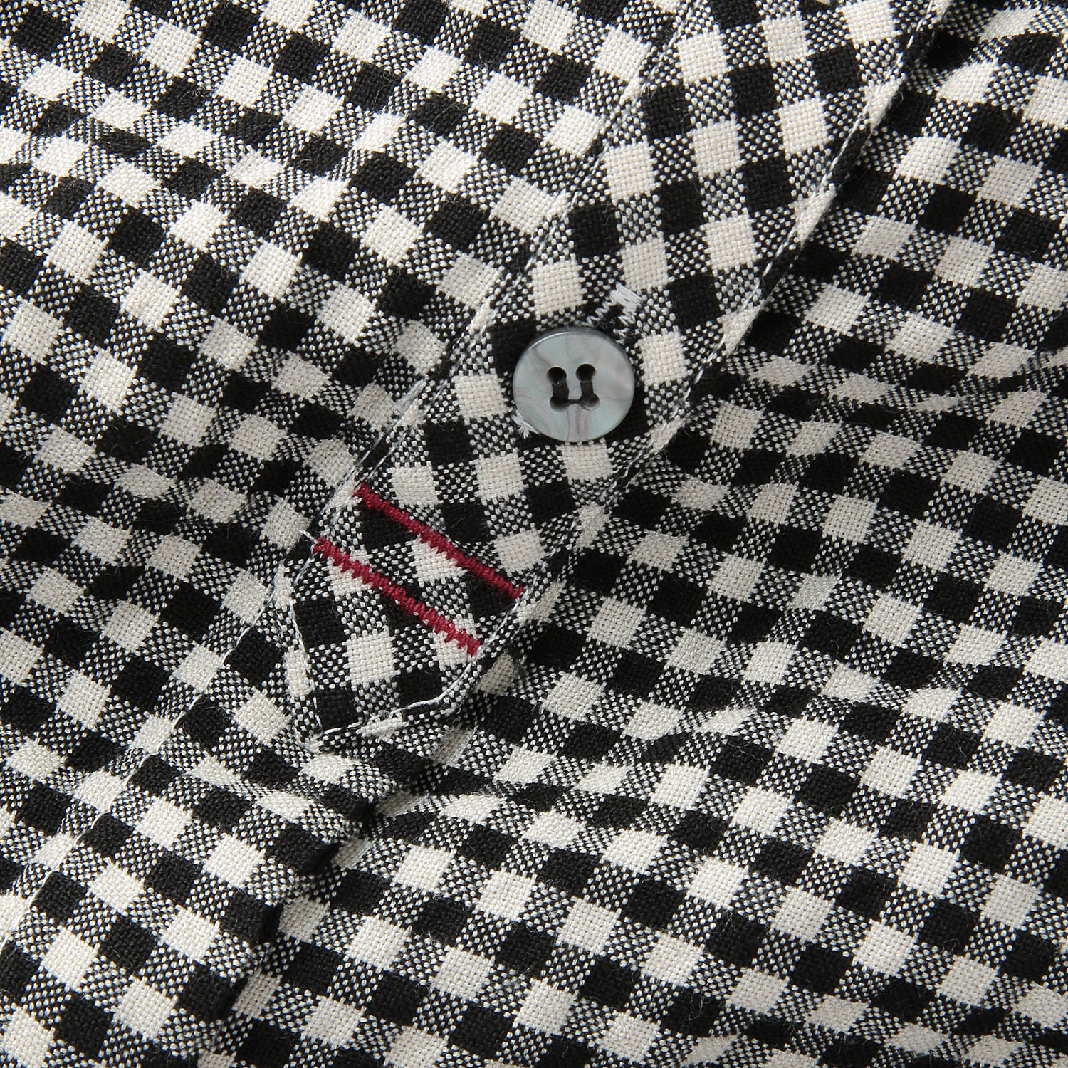 ギンガムチェックブラウス - 画像4