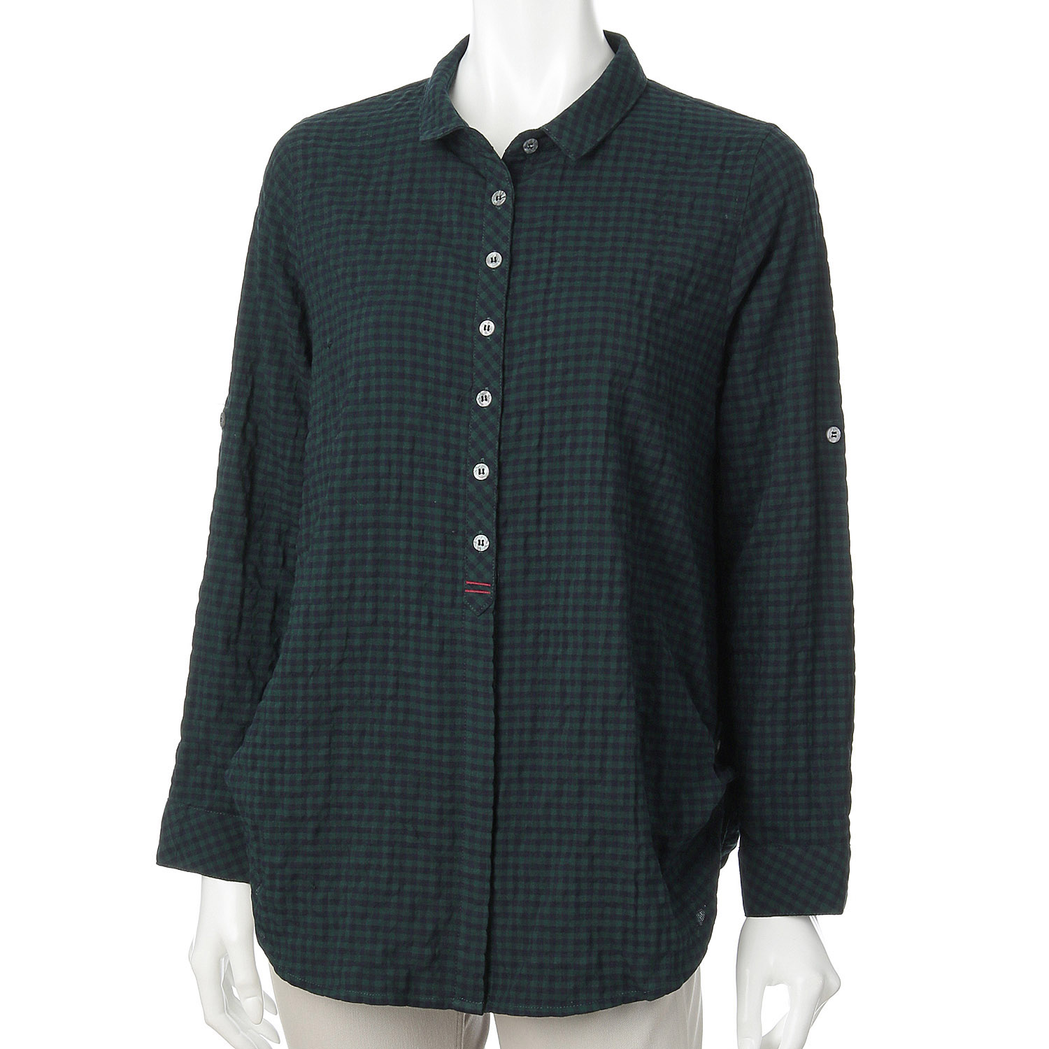 ギンガムチェックブラウス - 画像6