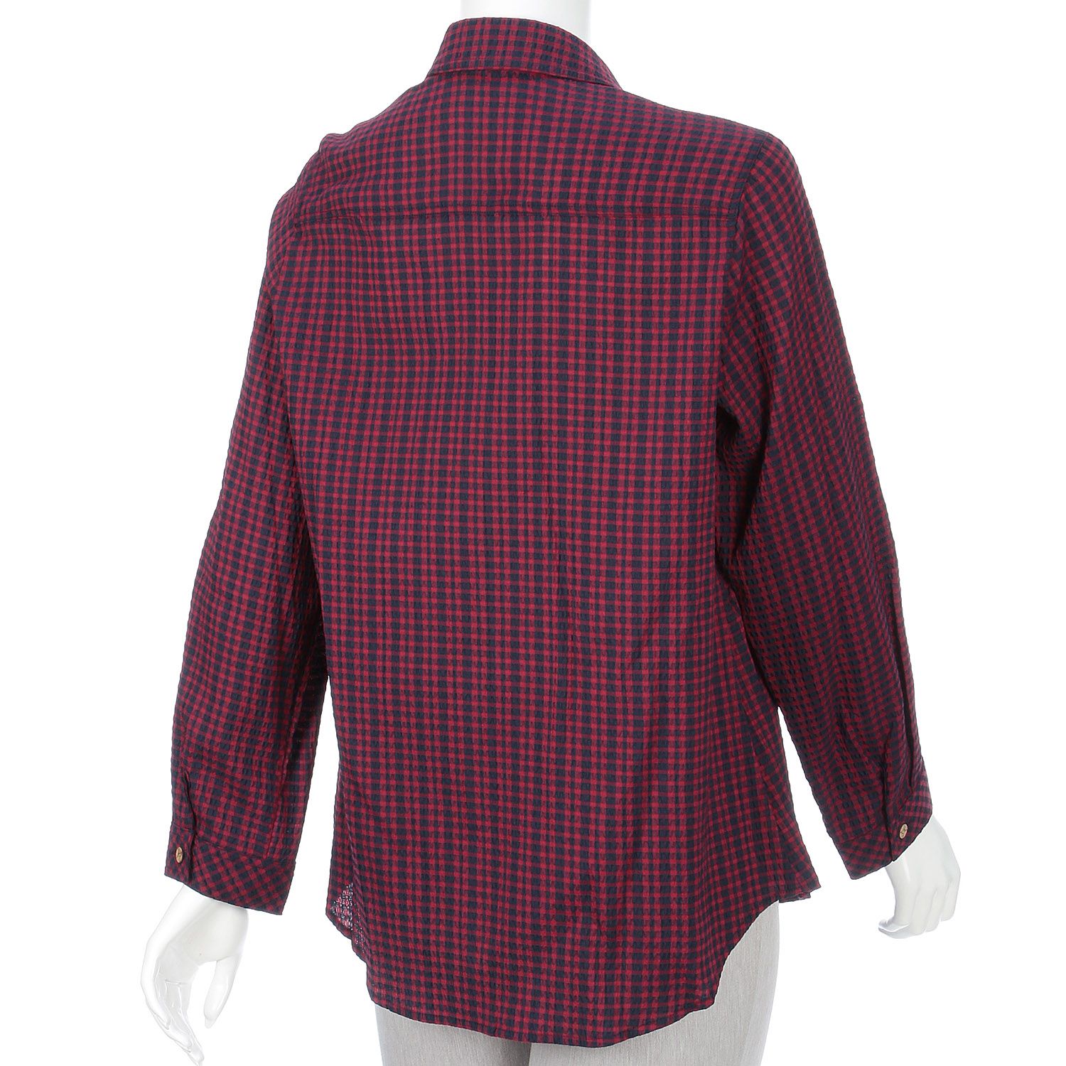 ギンガムブラウス - 画像4