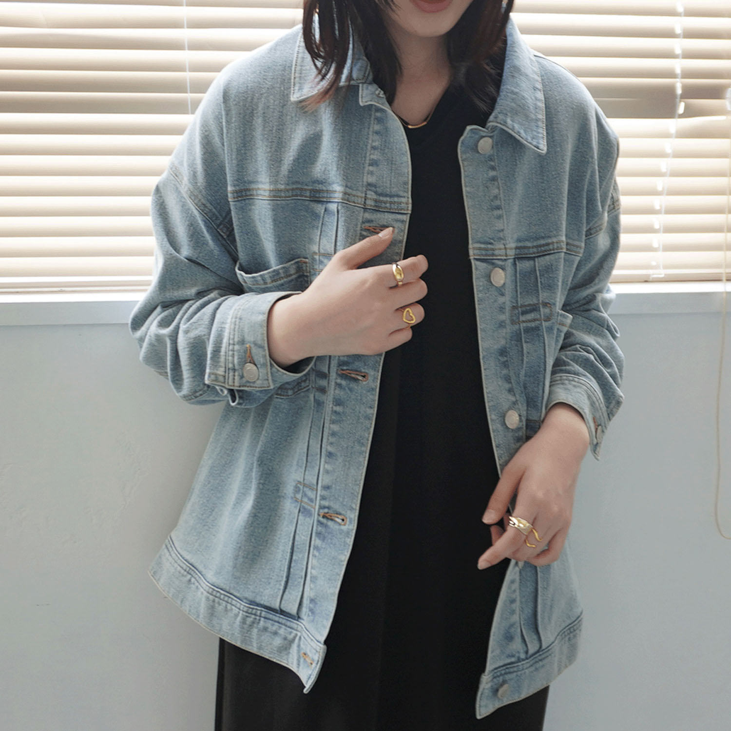 【ETONET限定】Emma ルーズデニムジャケット