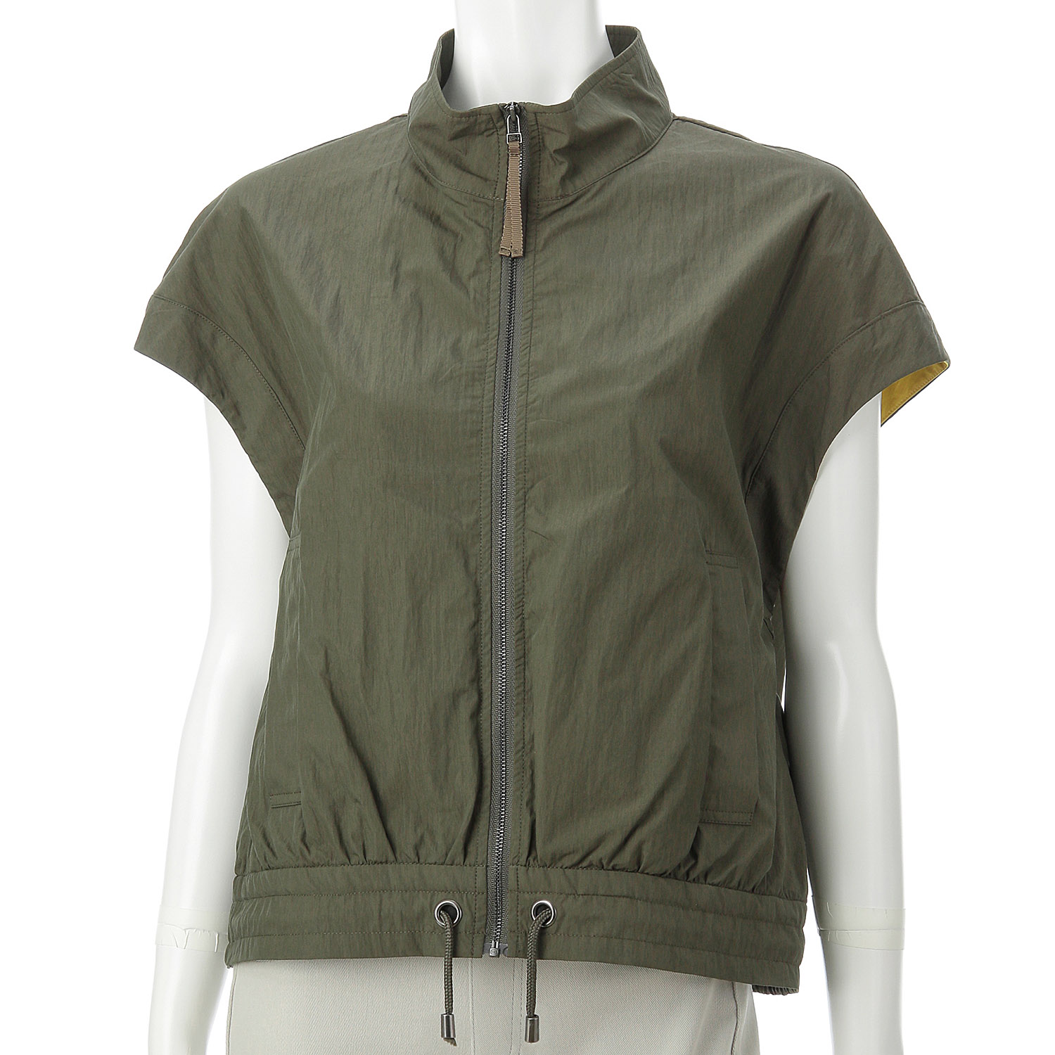 配色使いファスナーベスト - 画像10