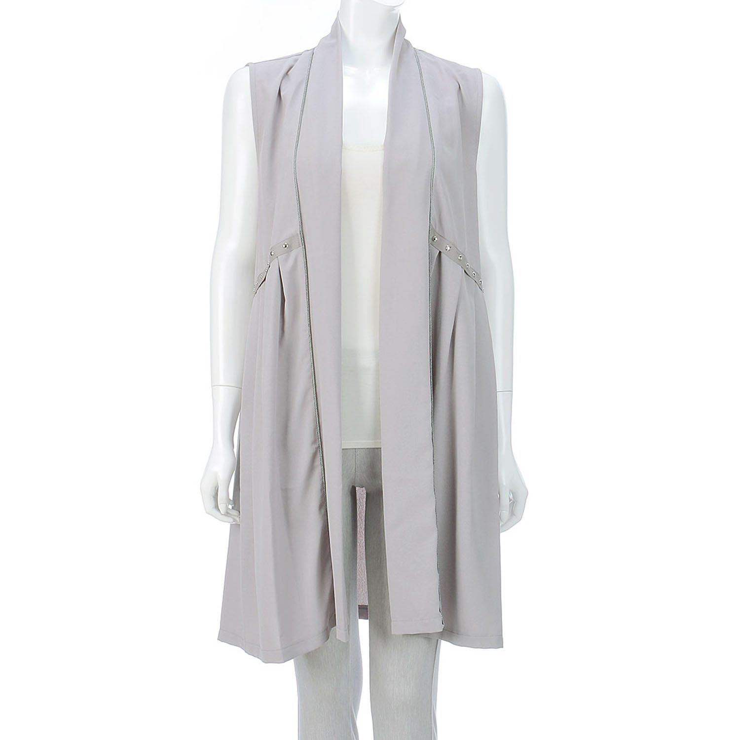 【Insta Live】ロングベスト - 画像4