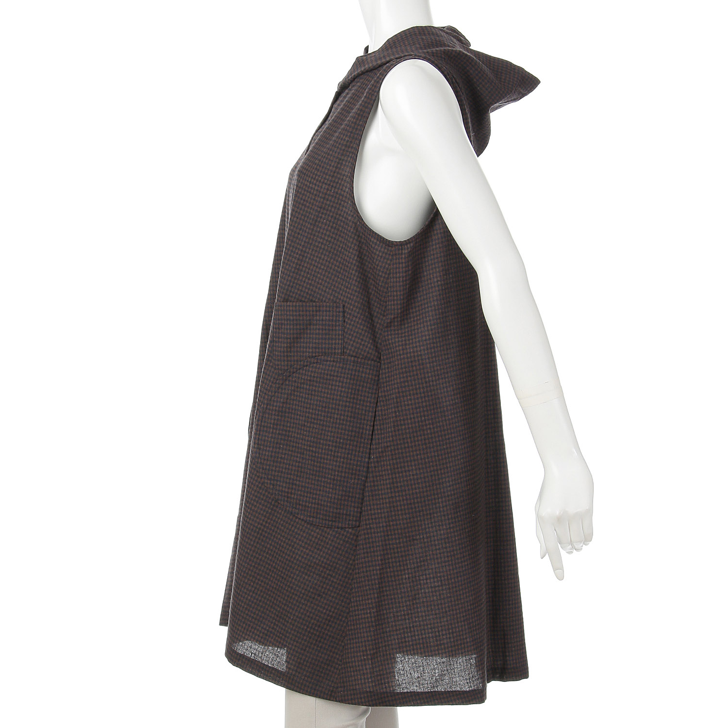 T／C／Rギンガムチェックベスト - 画像2