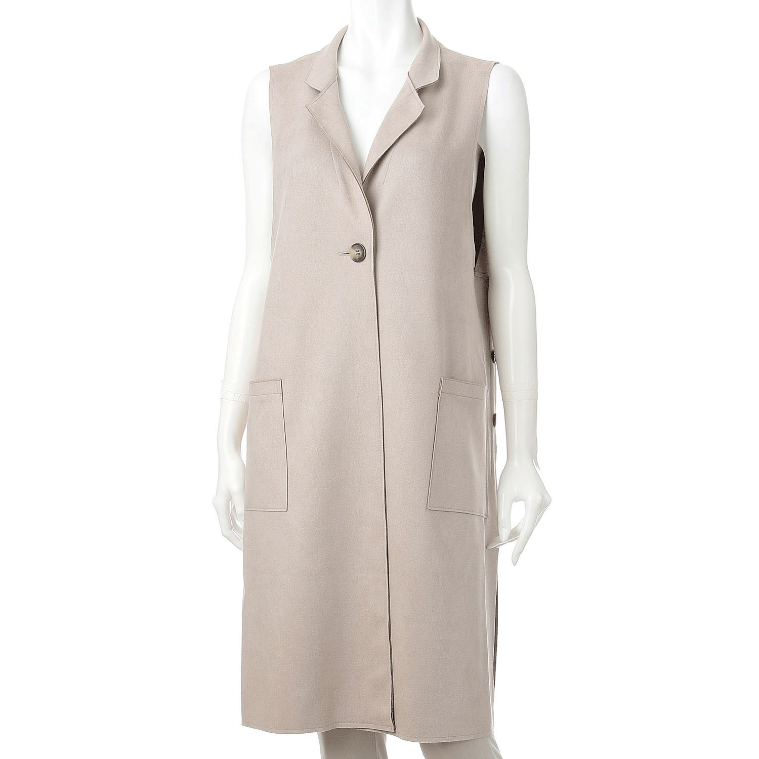 【Insta Live】ストレッチスエードベスト - 画像5