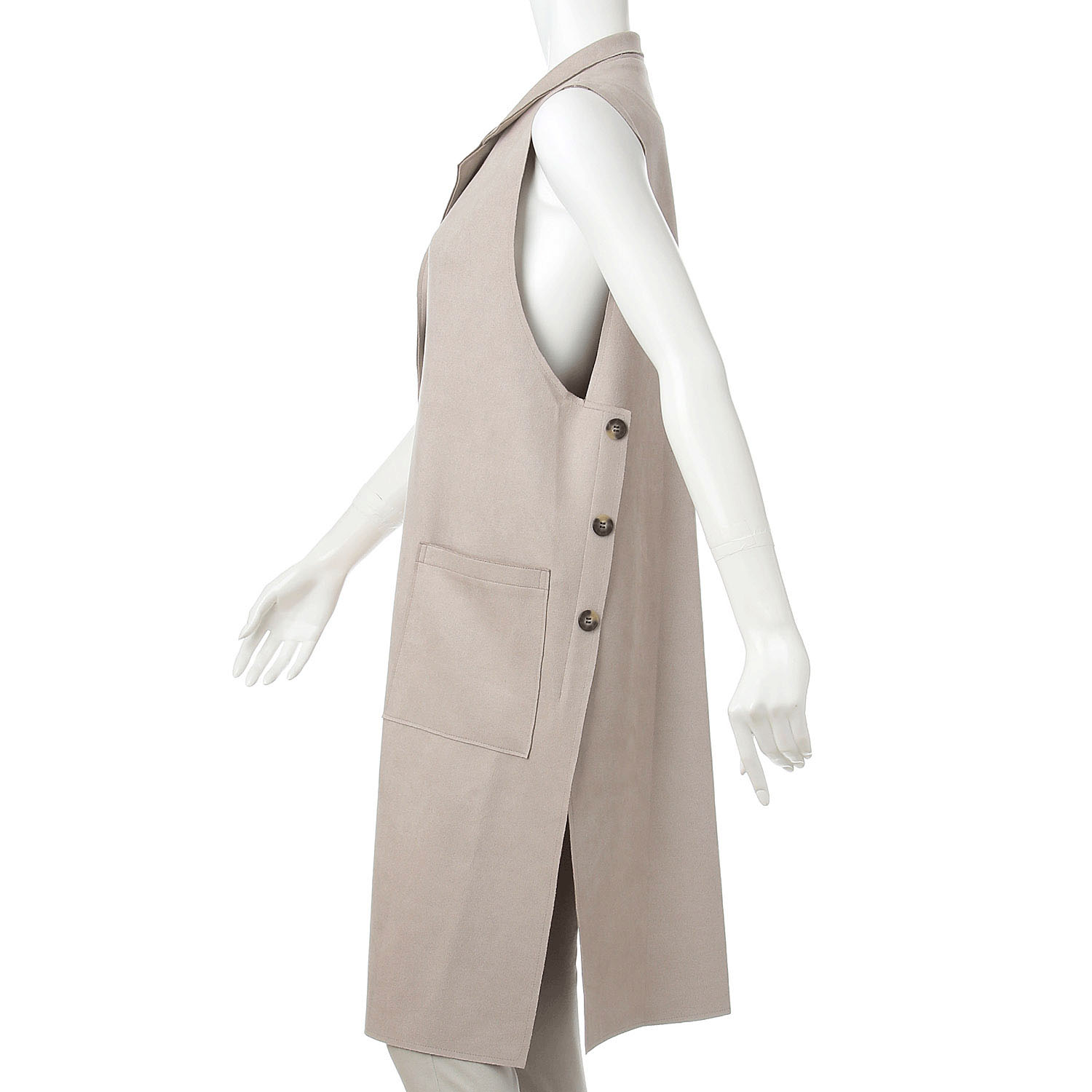 【Insta Live】ストレッチスエードベスト - 画像6