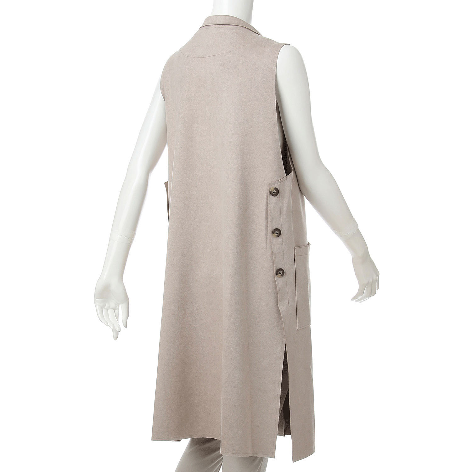 【Insta Live】ストレッチスエードベスト - 画像7