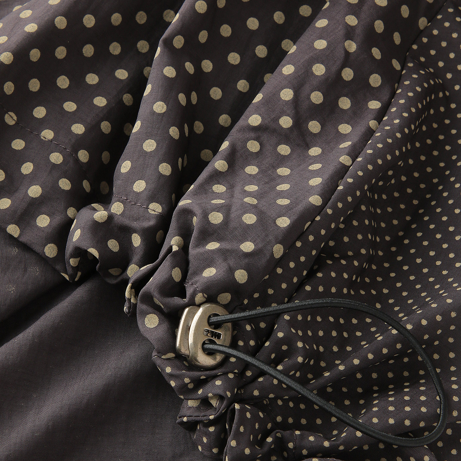 ドット柄ギャザーベスト - 画像4