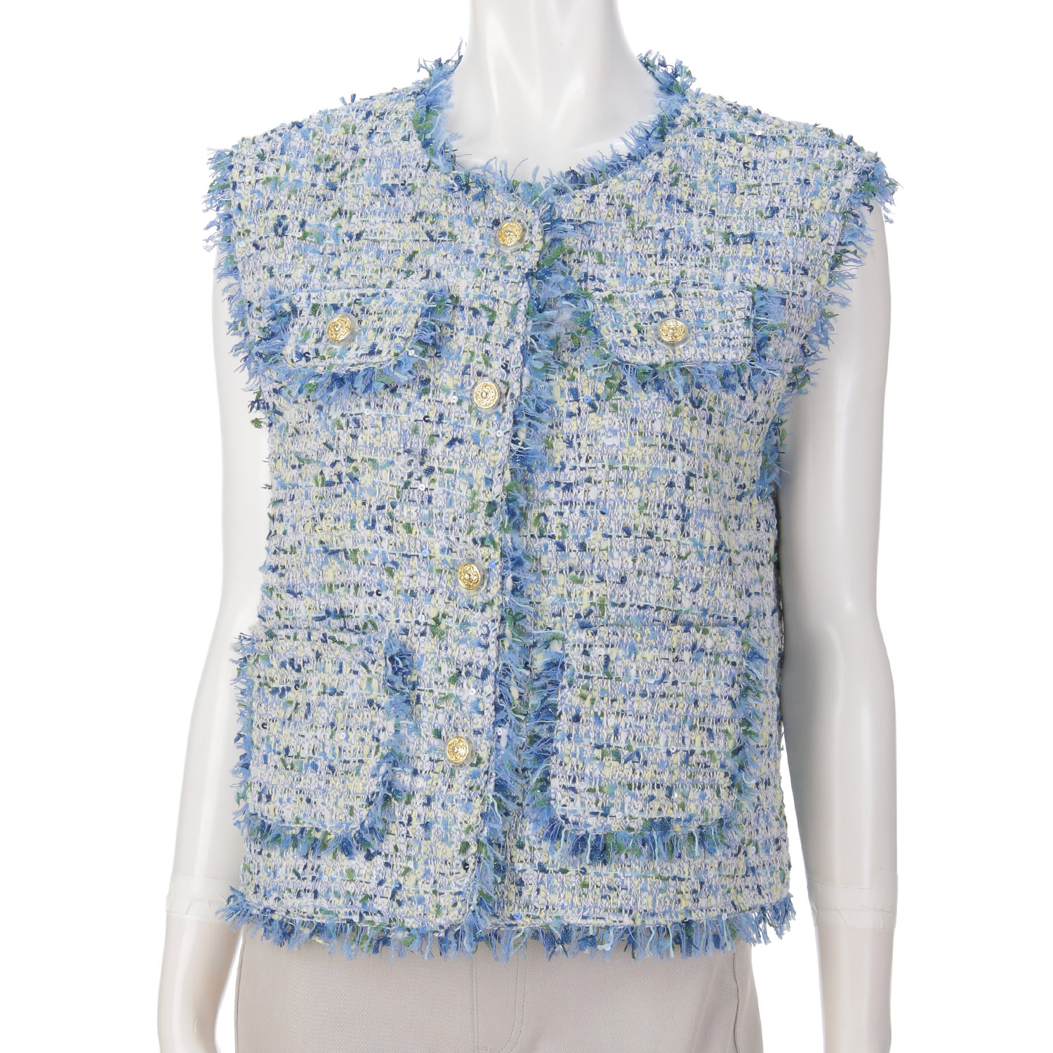 ツイードベスト - 画像4