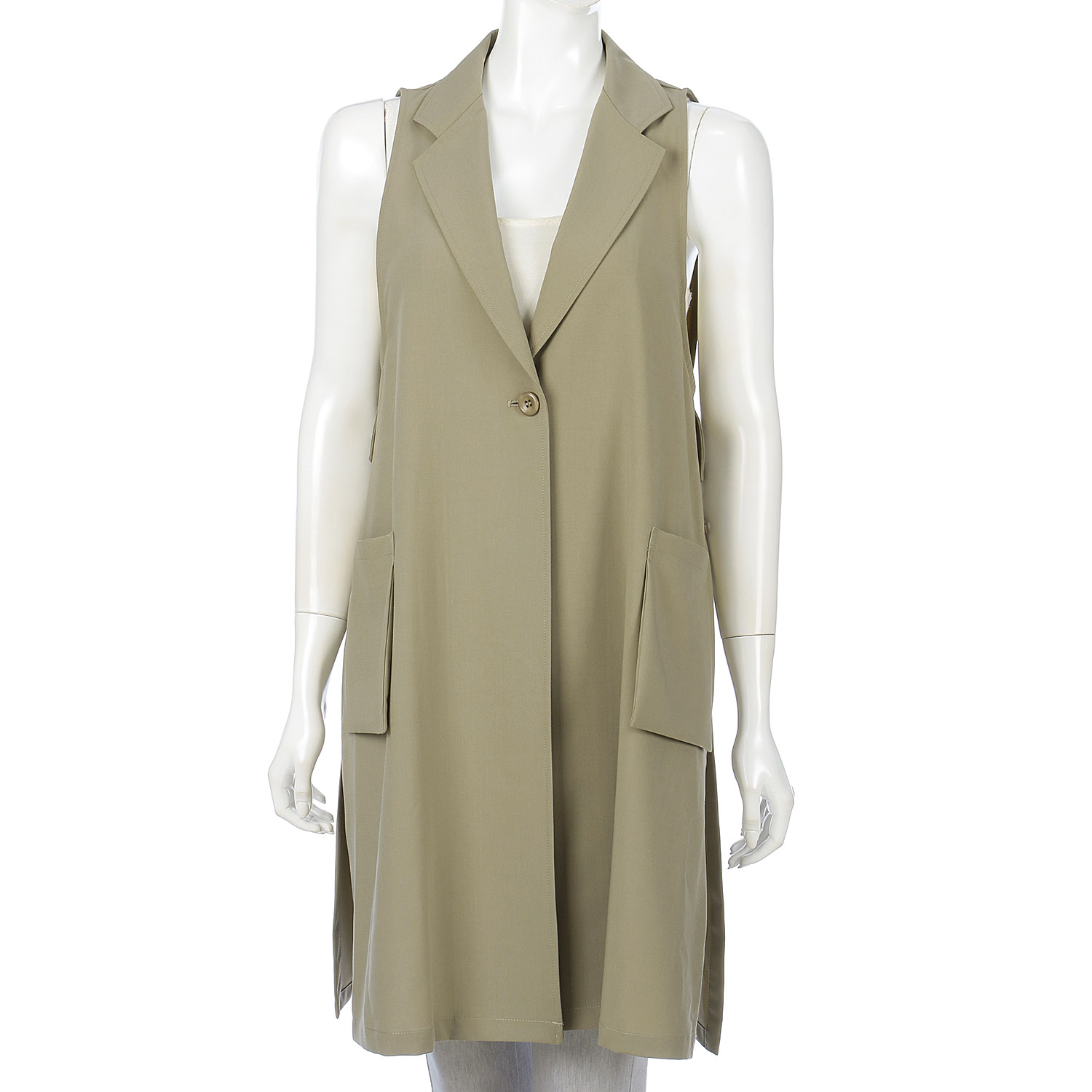 ロングジレベスト - 画像7