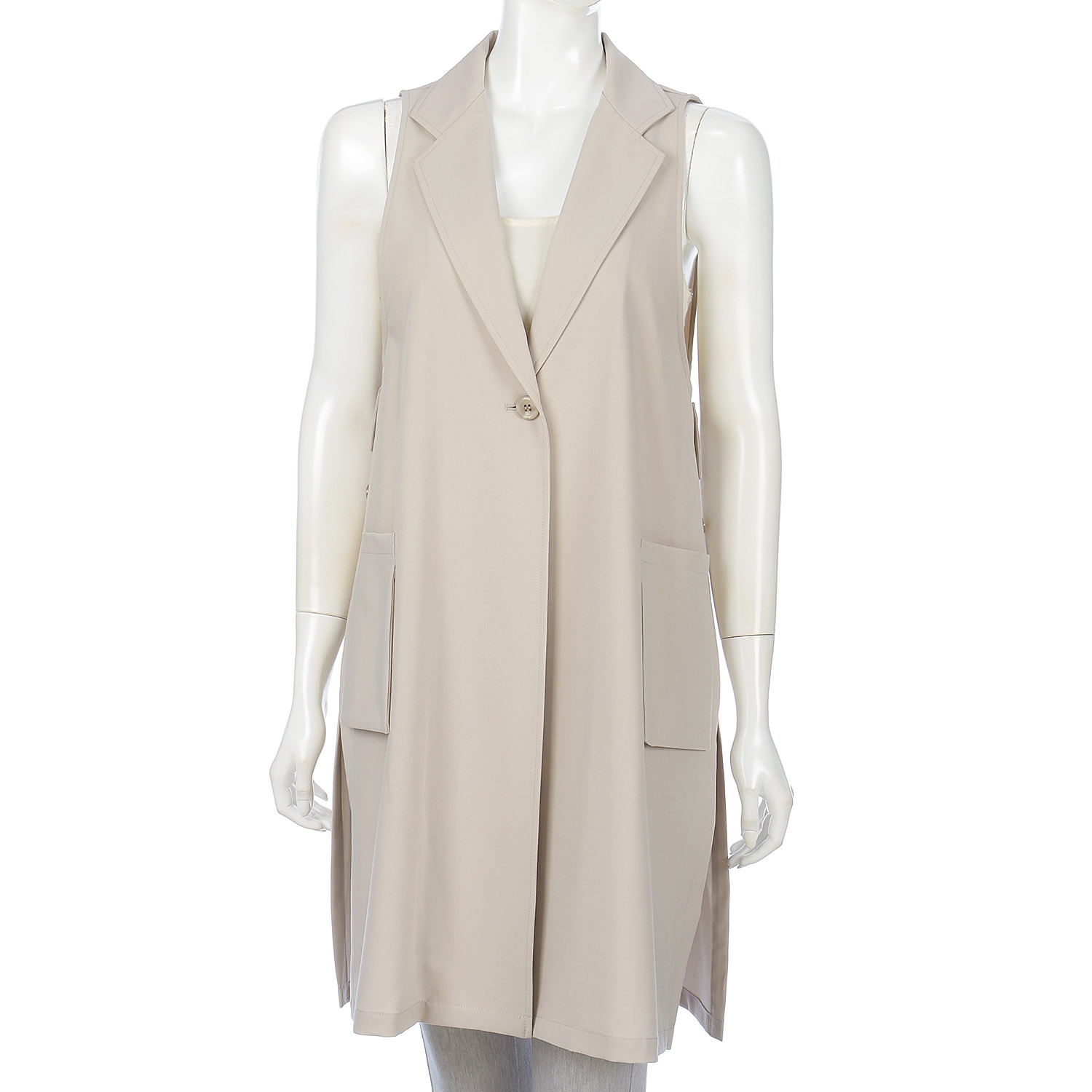 ロングジレベスト - 画像1