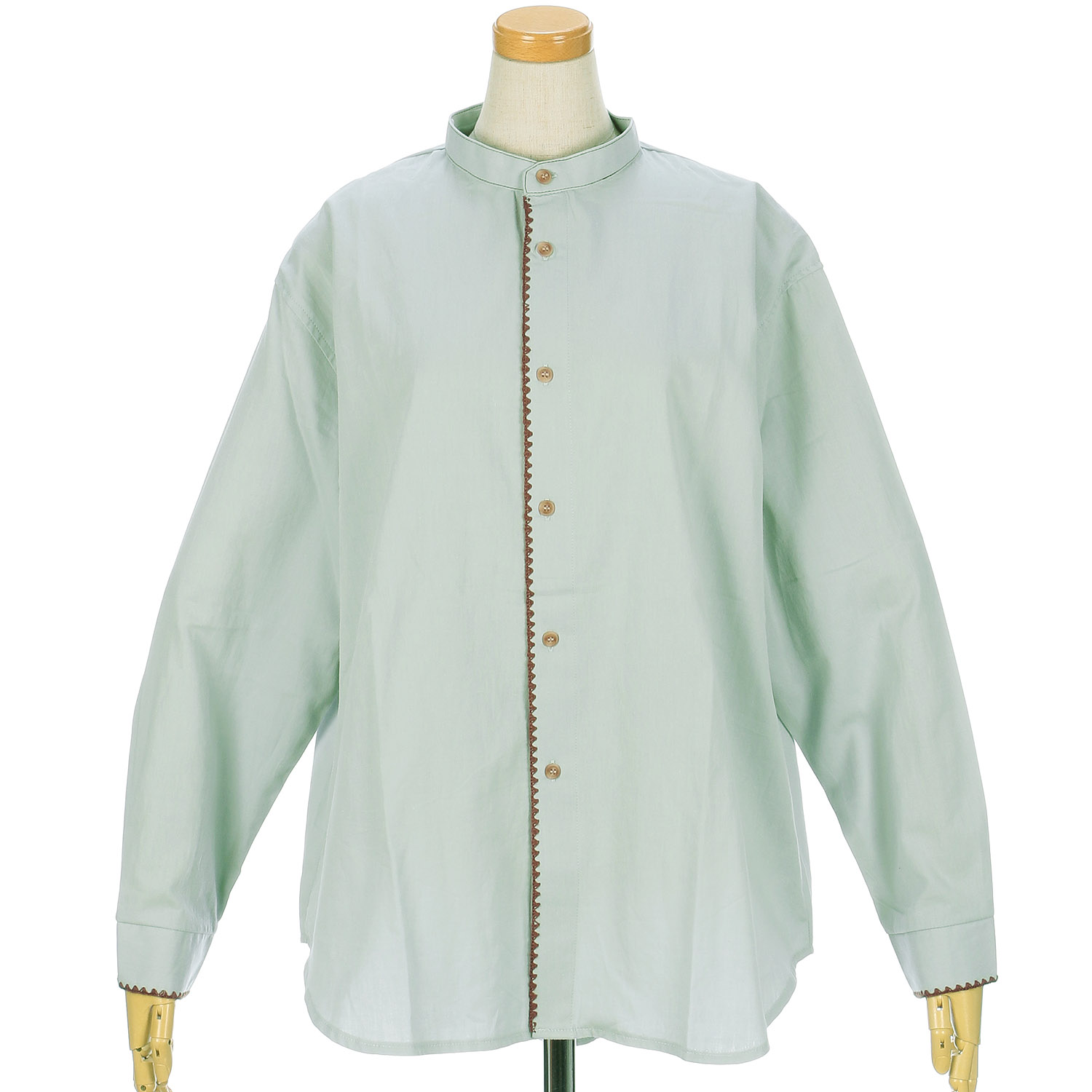 【Insta Live】GENTIL ブランケットステッチシャツ - 画像11