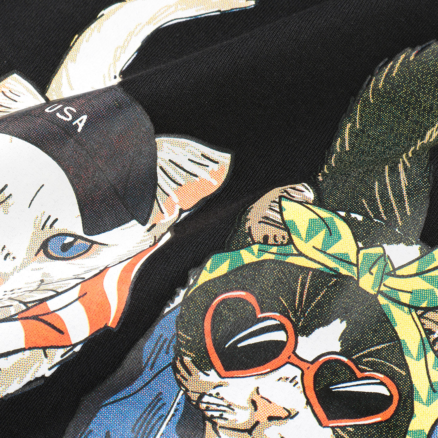 CORISCO Animal Village ネコ 前後プリントロンT - 画像7