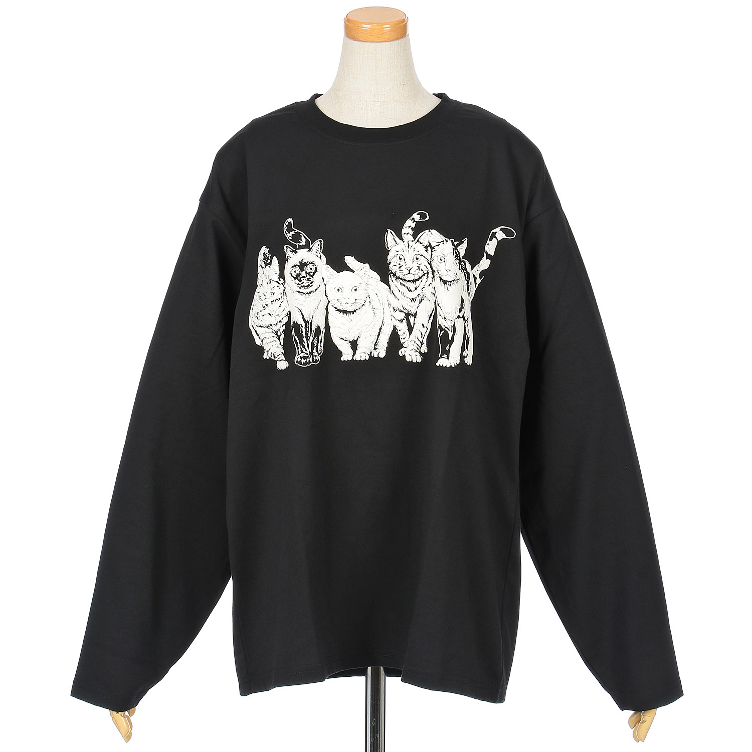 CORISCO Animal Village ネコ発泡プリントロンT - 画像10