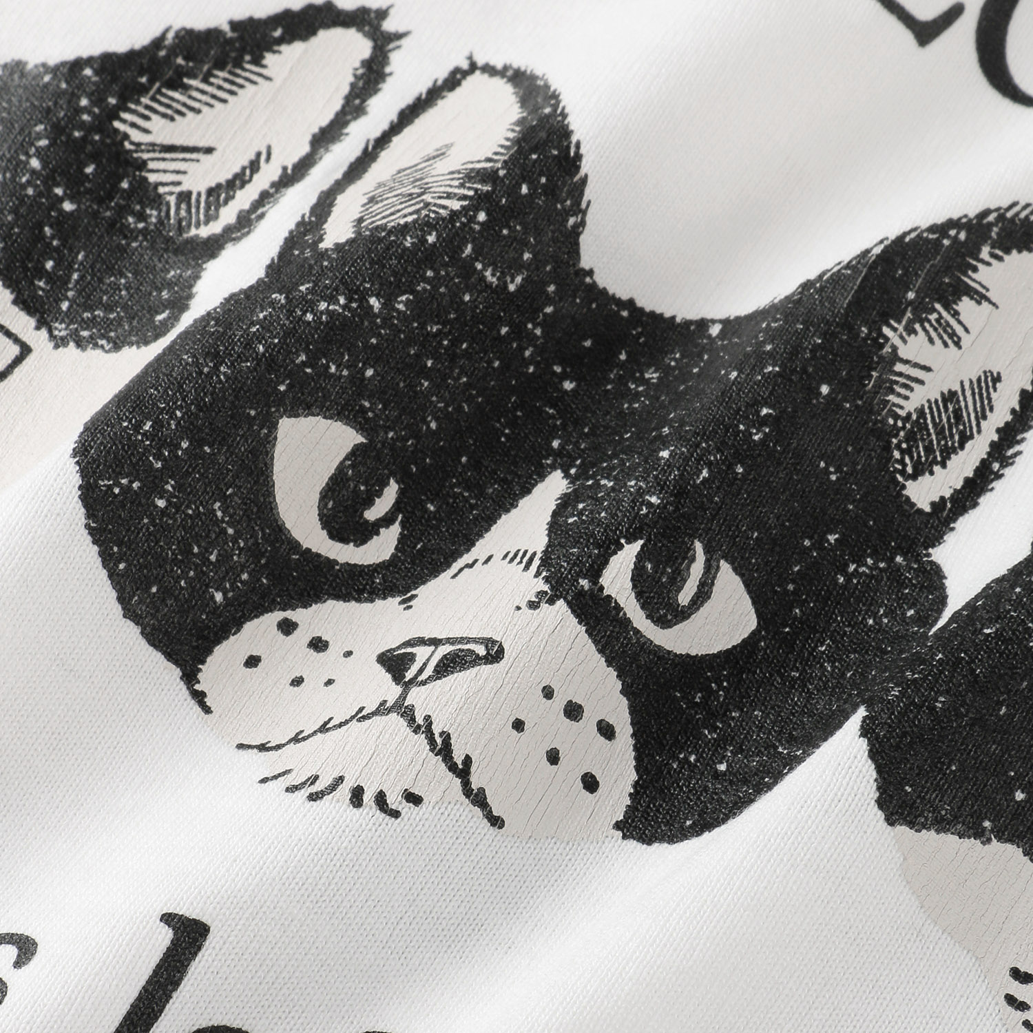 【Insta Live】CORISCO Animal Village ネコ3匹Tシャツ - 画像5