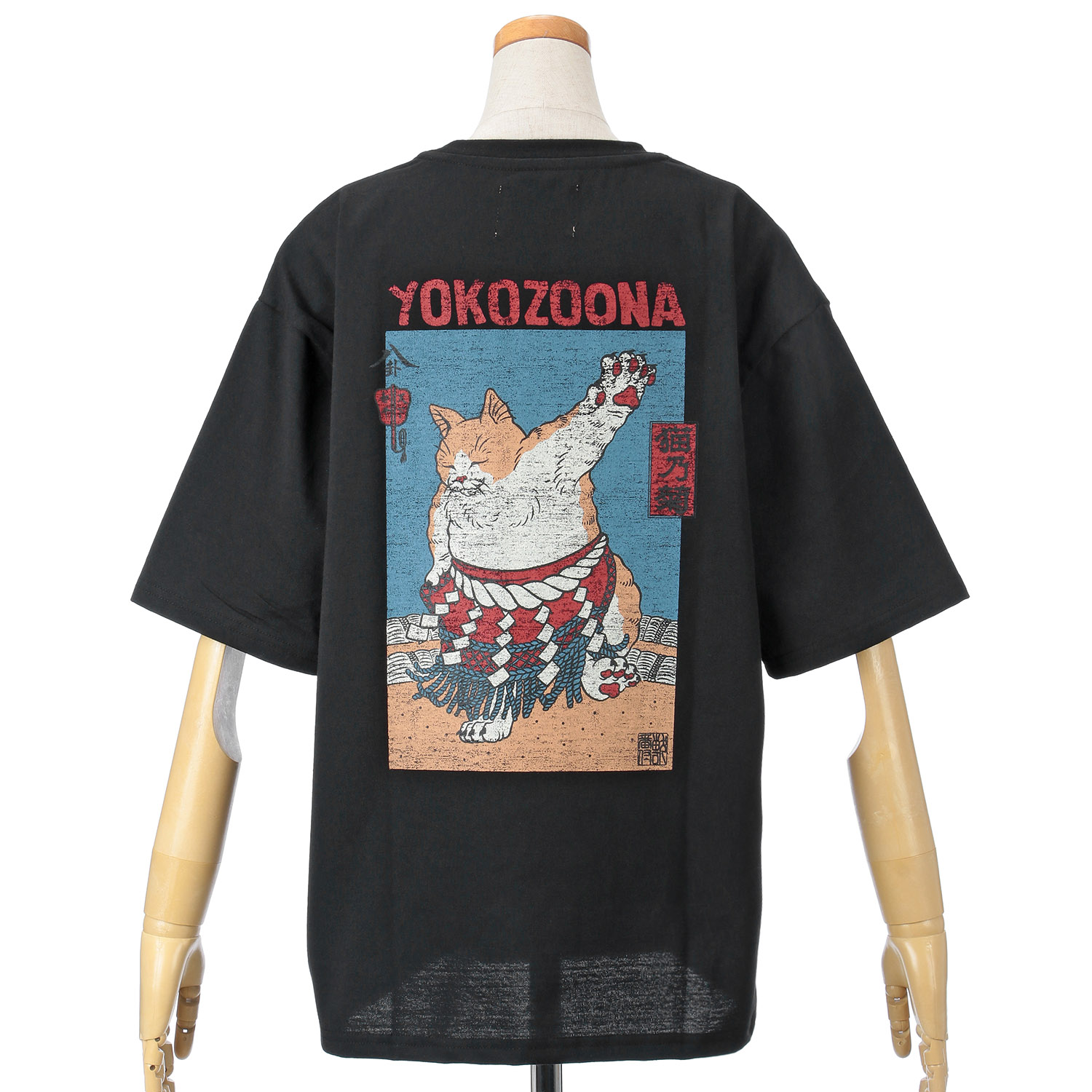 【Insta Live】CORISCO Animal Village ネコYOKOZUNATシャツ - 画像6