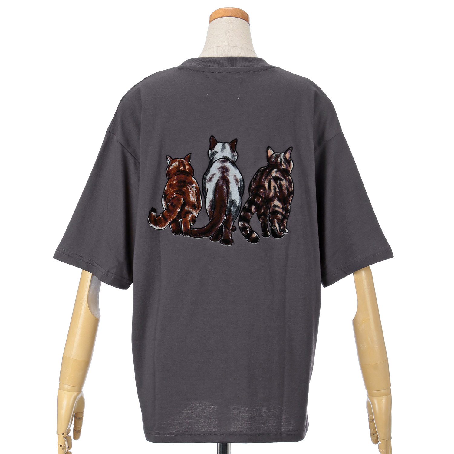 【Insta Live】CORISCO Animal Village ネコフロッキーTシャツ - 画像12