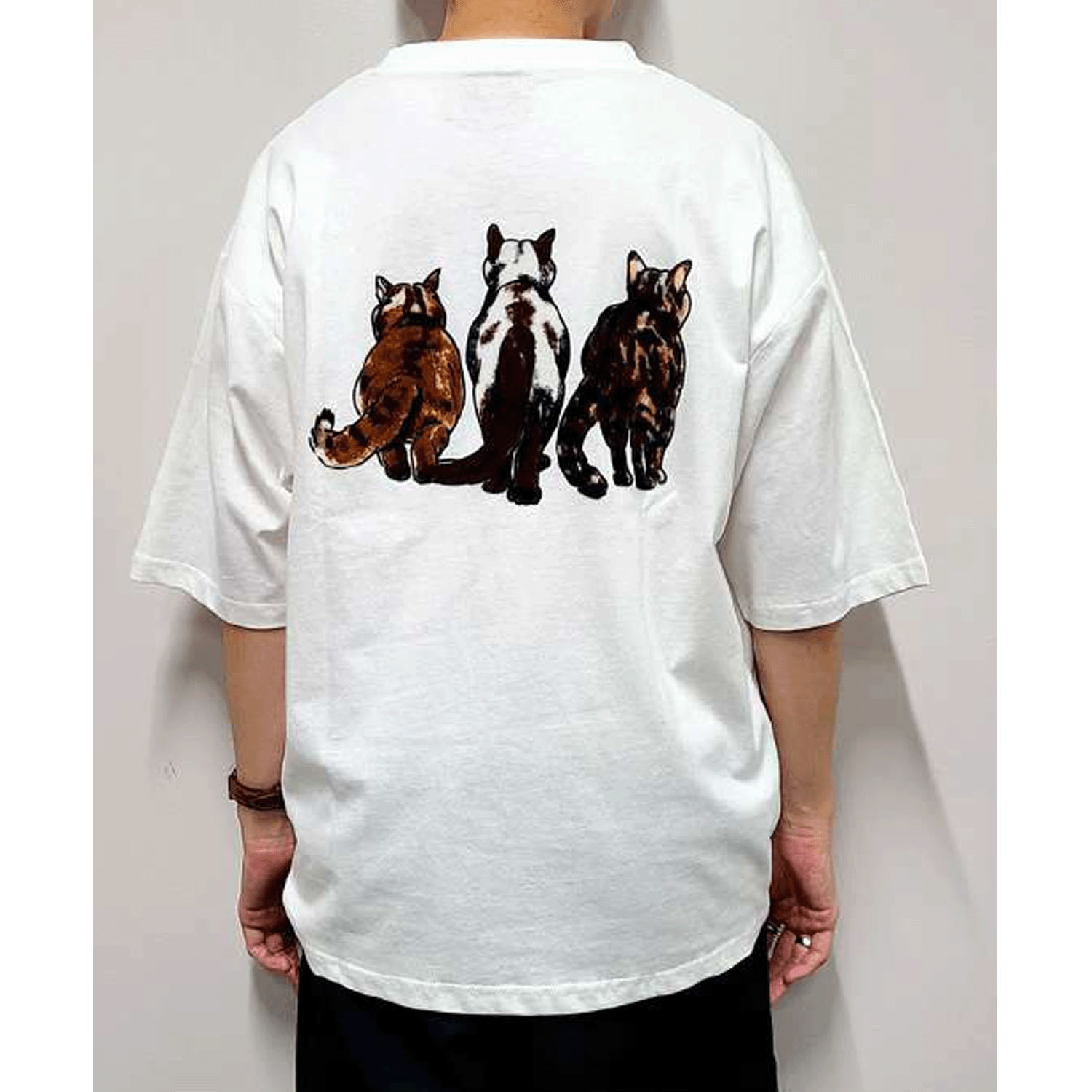 【Insta Live】CORISCO Animal Village ネコフロッキーTシャツ - 画像8