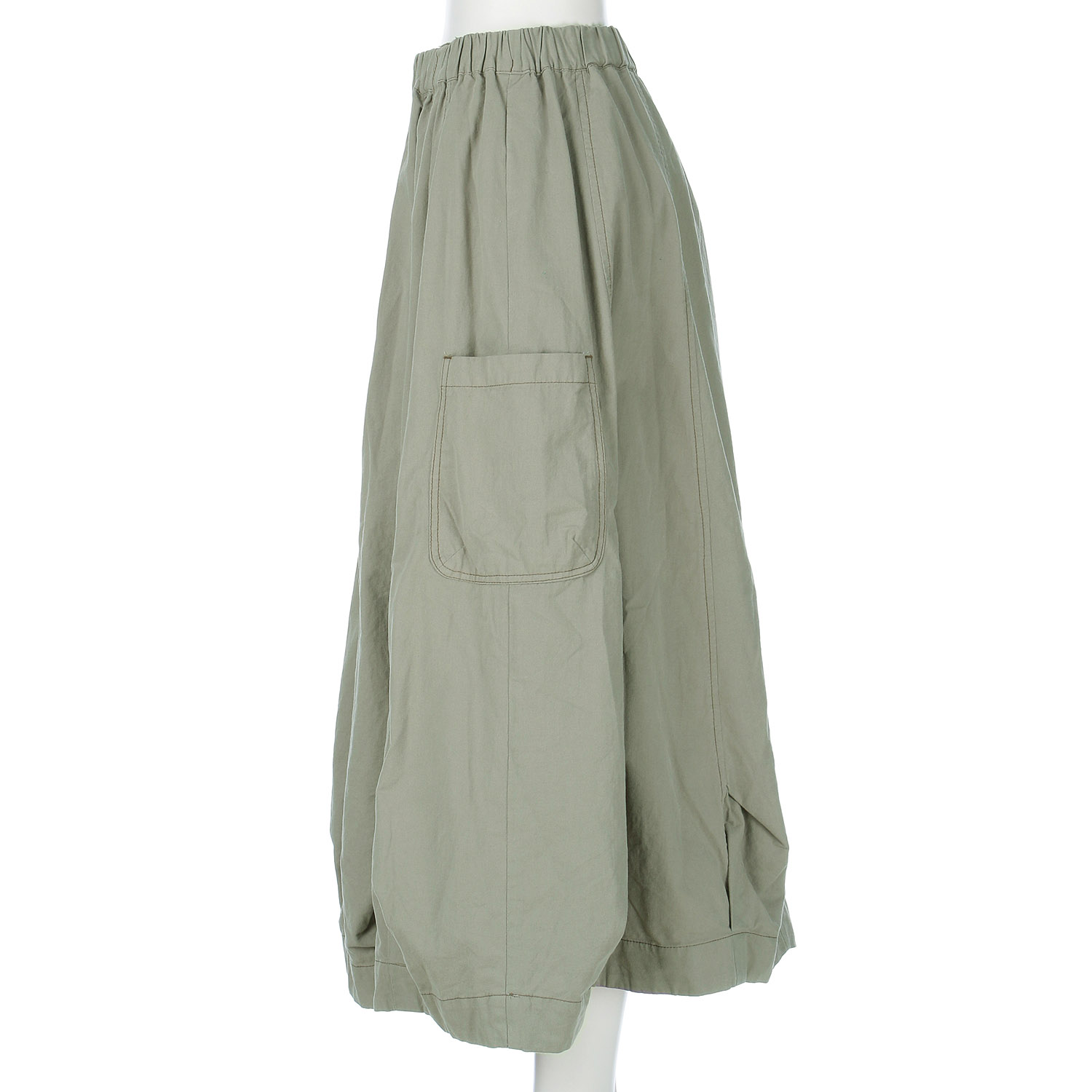 GENTIL 切替タックスカート - 画像2