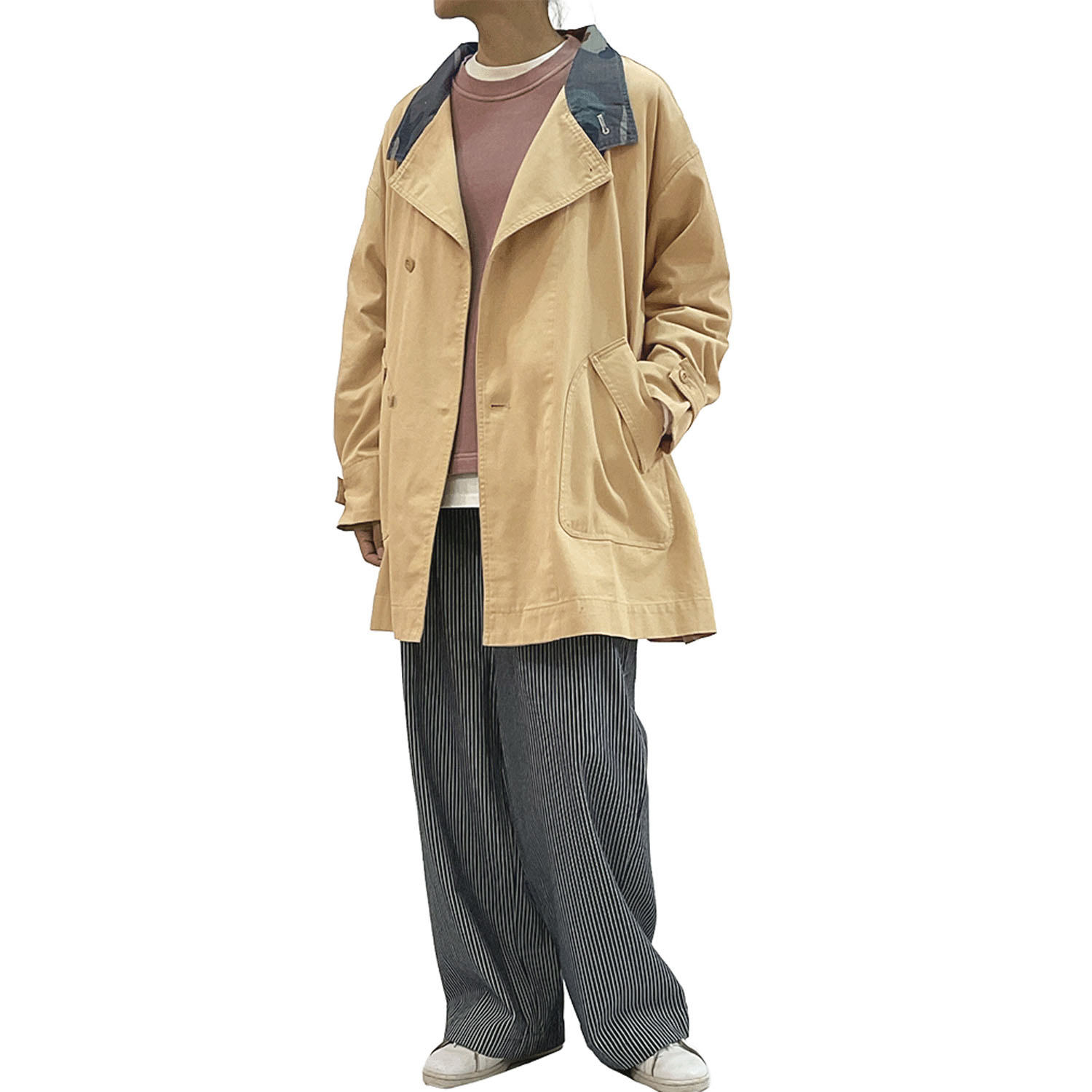 GENTIL 配色迷彩ジャケット - 画像4