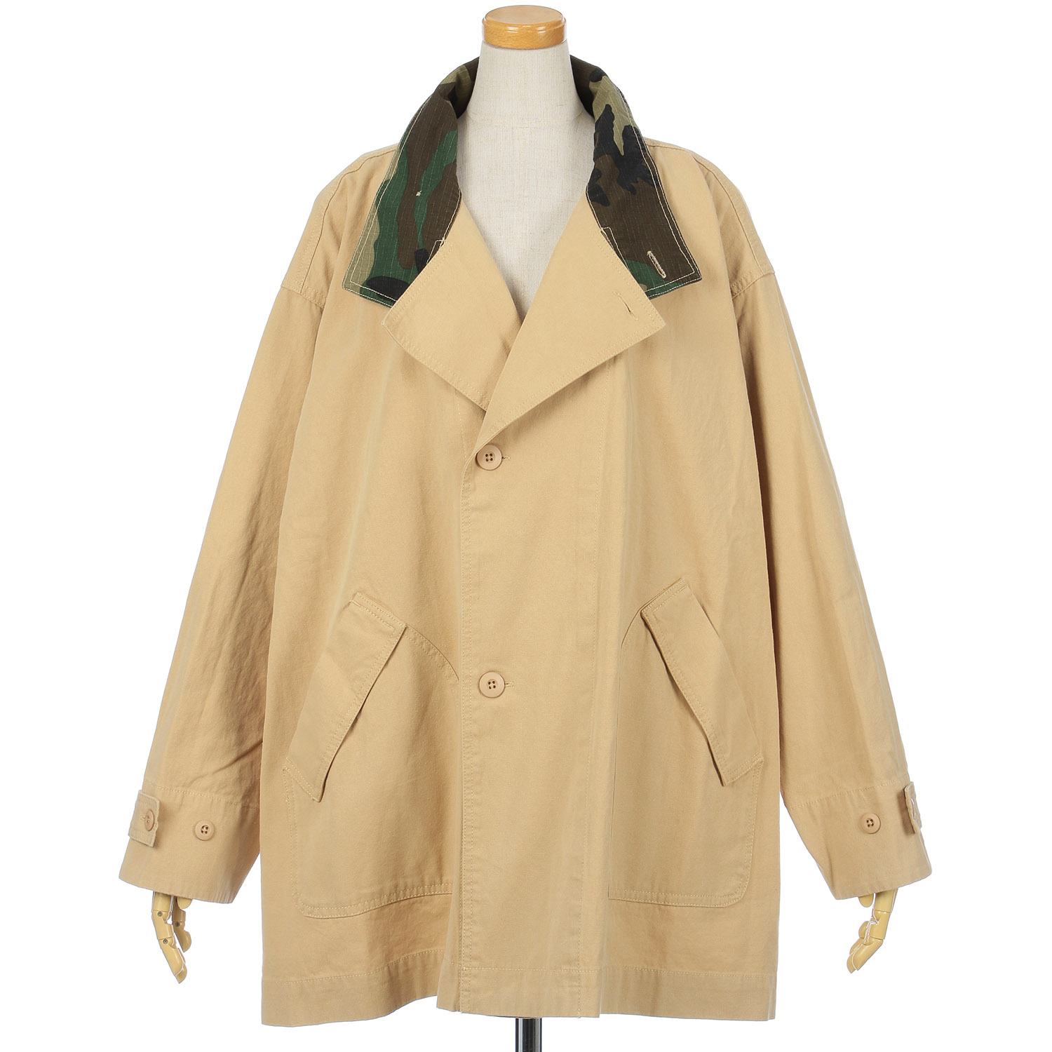 GENTIL 配色迷彩ジャケット - 画像7