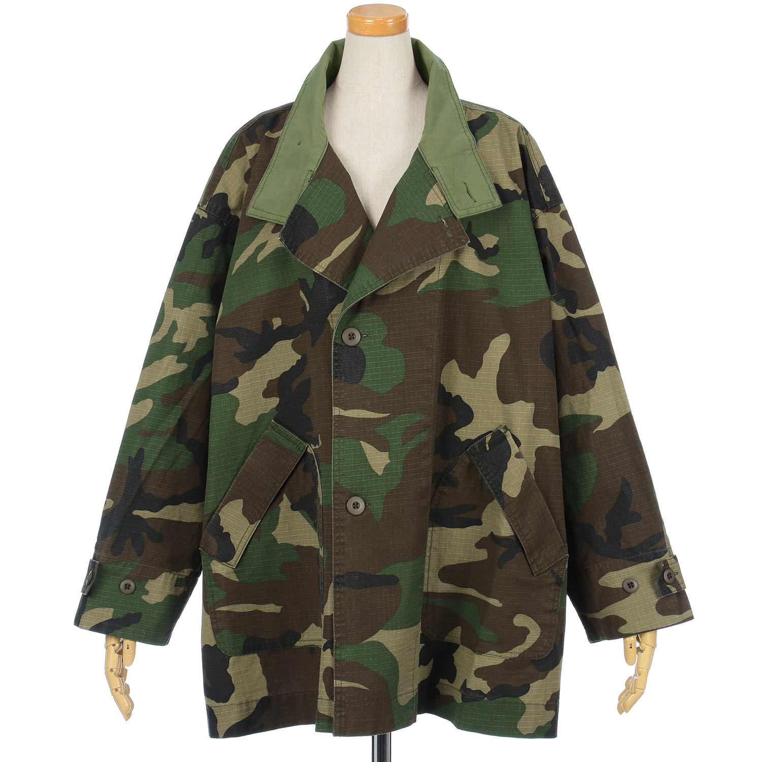 GENTIL 配色迷彩ジャケット - 画像8