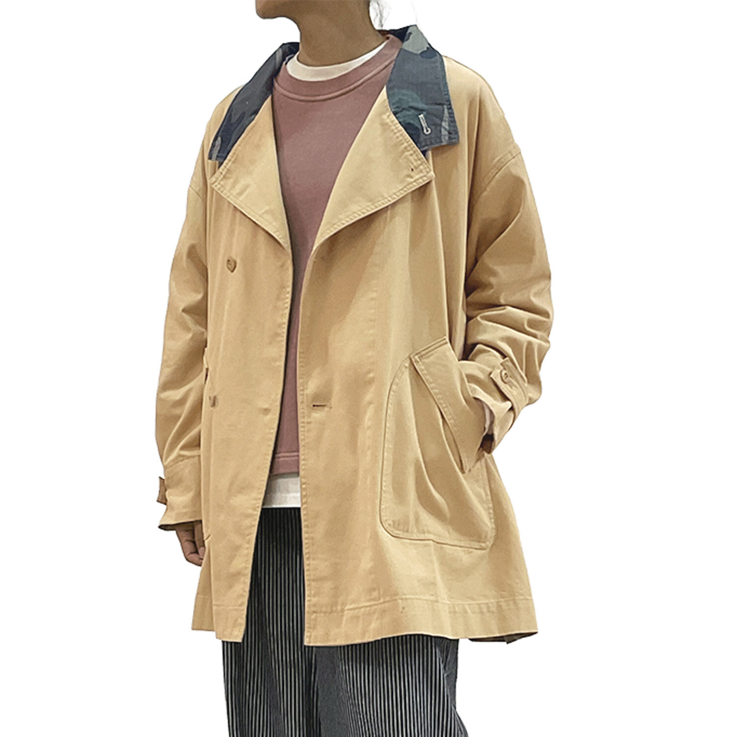 GENTIL 配色迷彩ジャケット